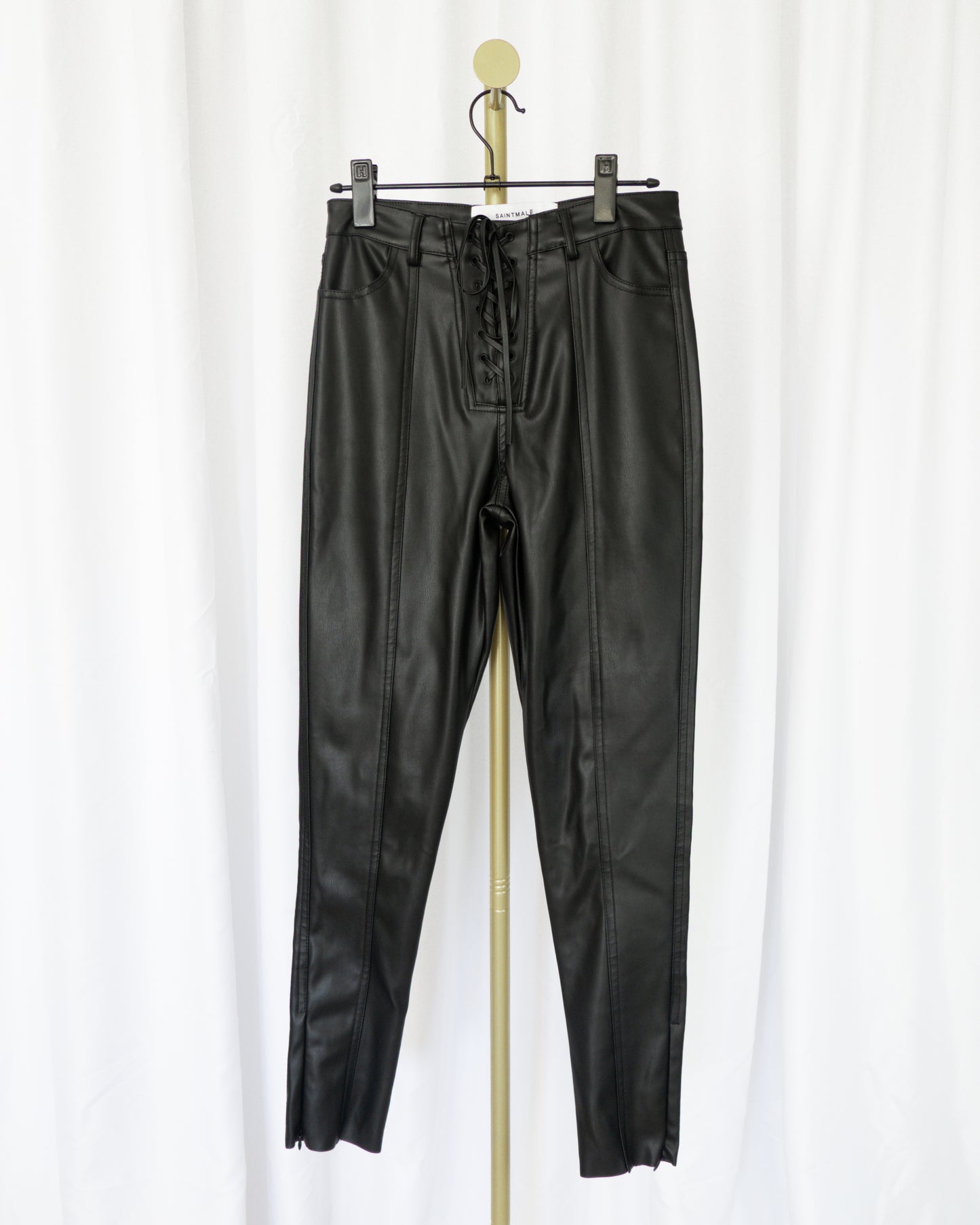 Pantalón Eco Leather - SaintMalē - La Reversa