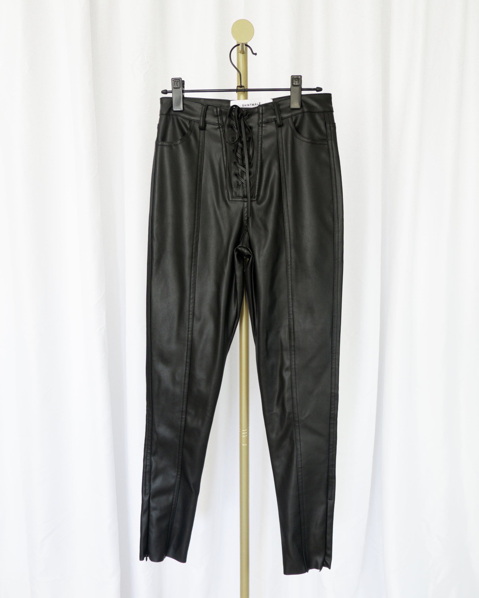 Pantalón Eco Leather - SaintMalē - La Reversa