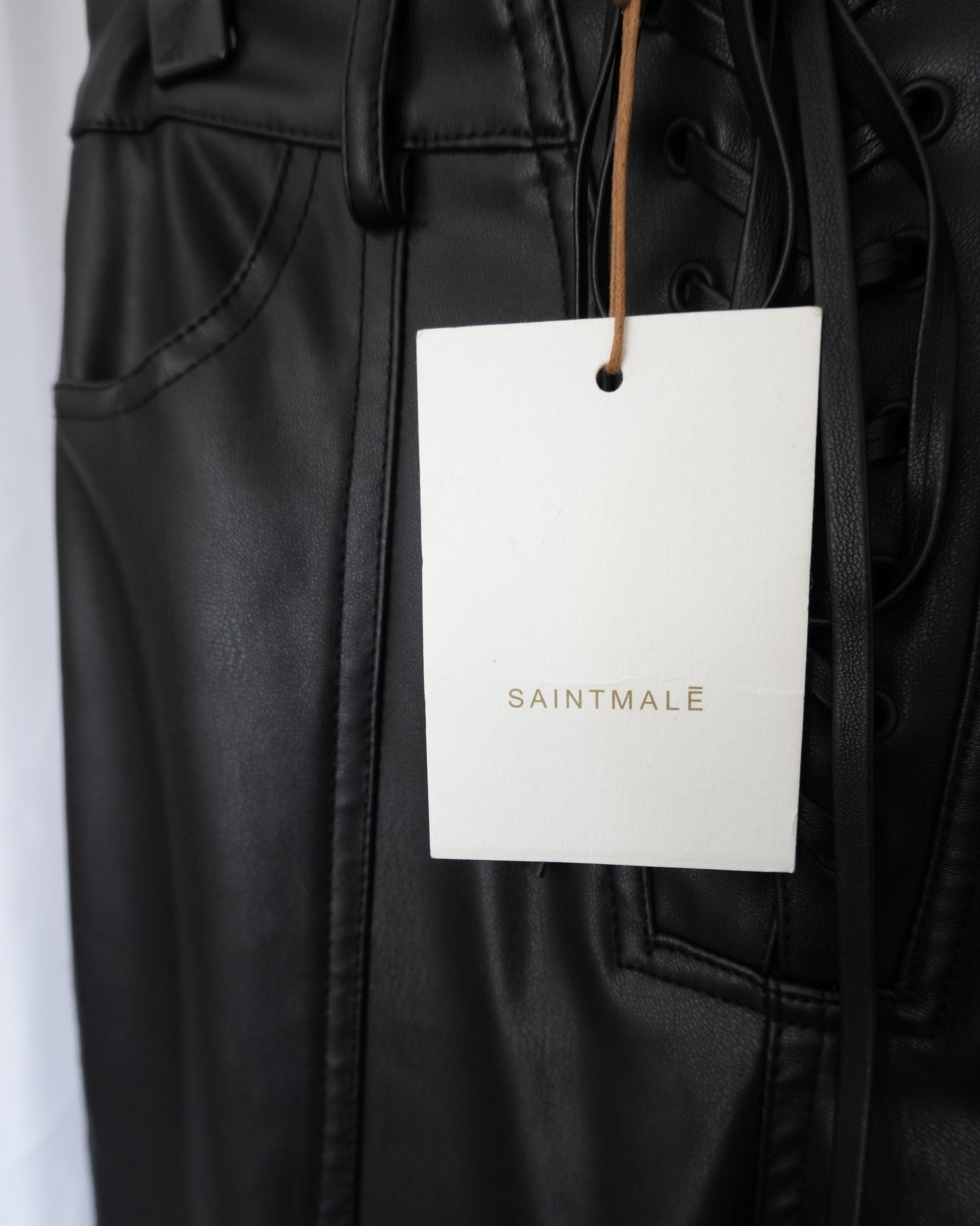 Pantalón Eco Leather - SaintMalē - La Reversa
