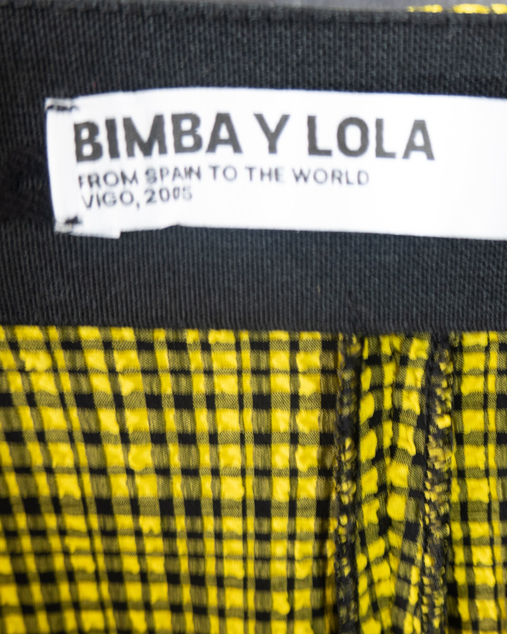 Pantalón Wide Leg Texturizado - Bimba y Lola - La Reversa