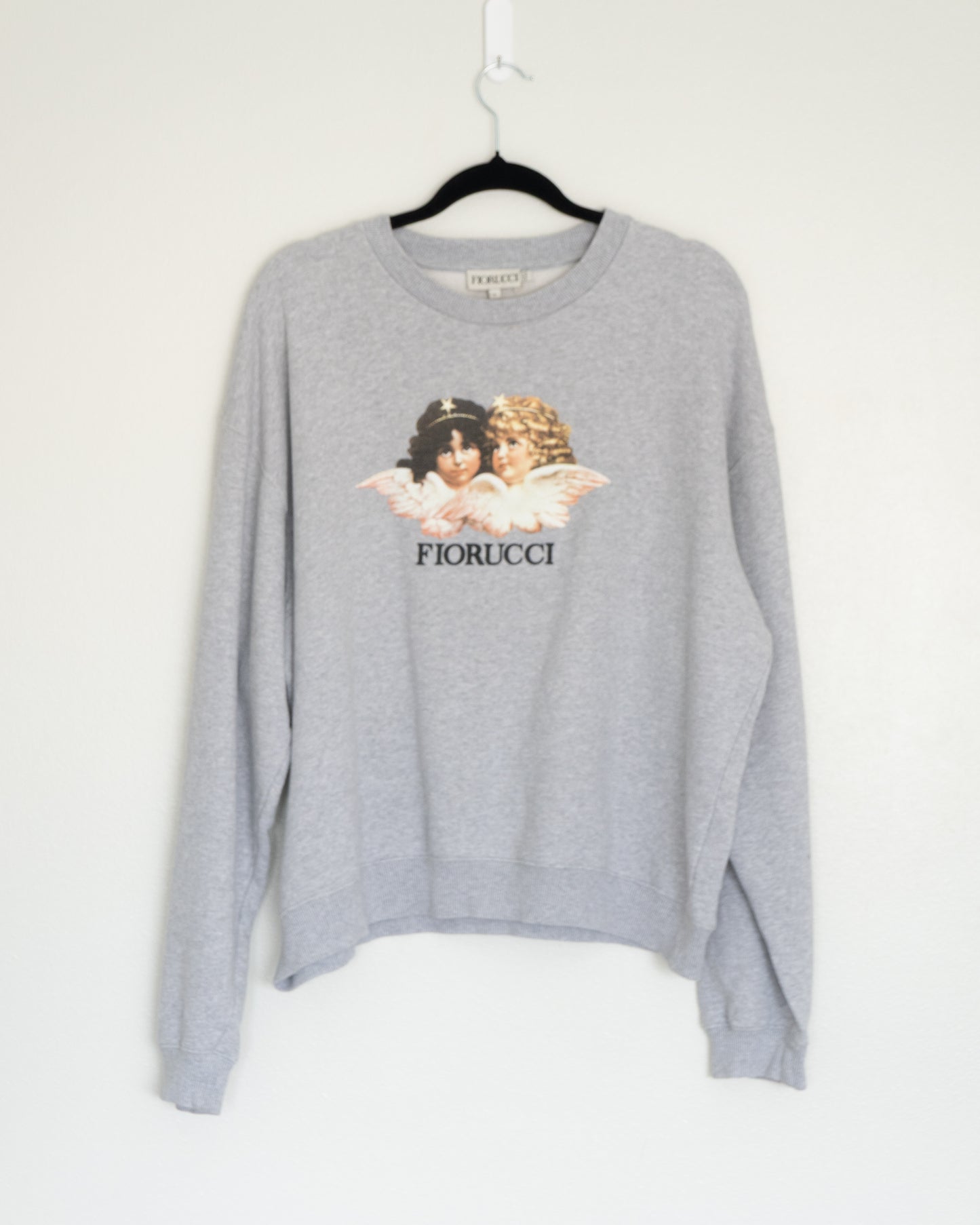 Polerón Gris Ángeles - Fiorucci - La Reversa
