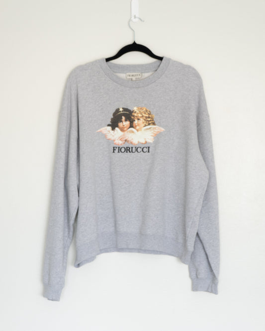 Polerón Gris Ángeles - Fiorucci - La Reversa
