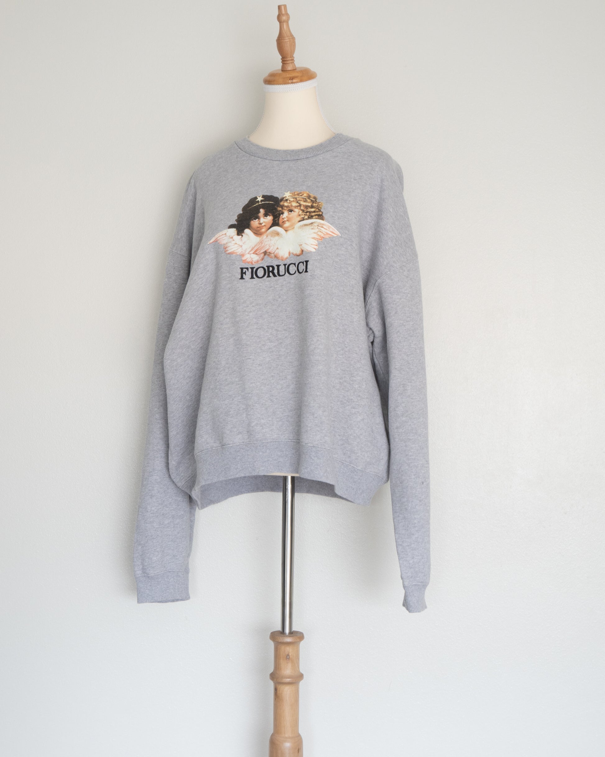 Polerón Gris Ángeles - Fiorucci - La Reversa