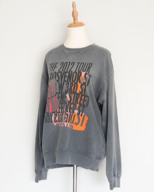 Polerón Print Gráfico Gris  - Anine Bing - La Reversa