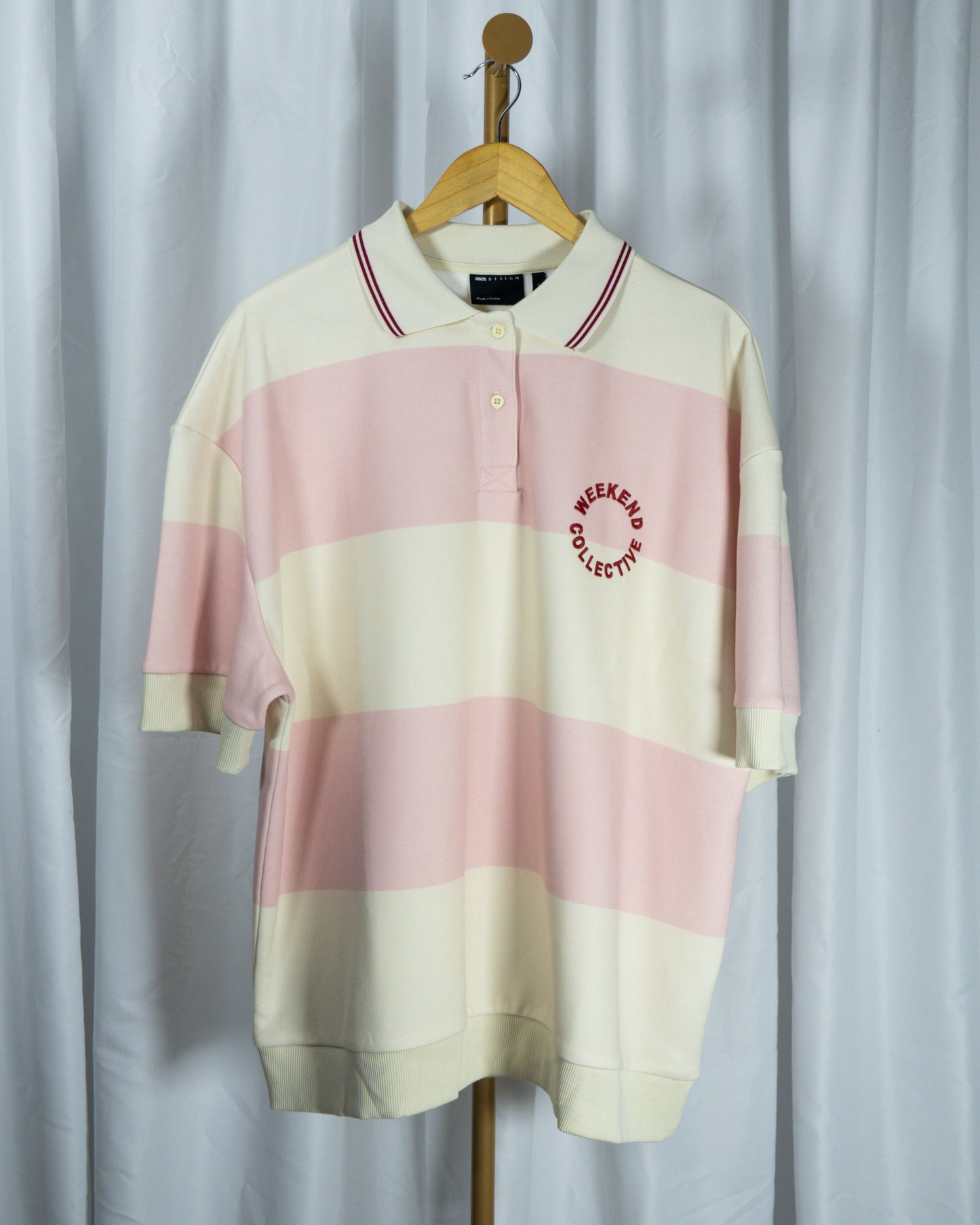 Polera Polo Oversized - Asos Design - La Reversa