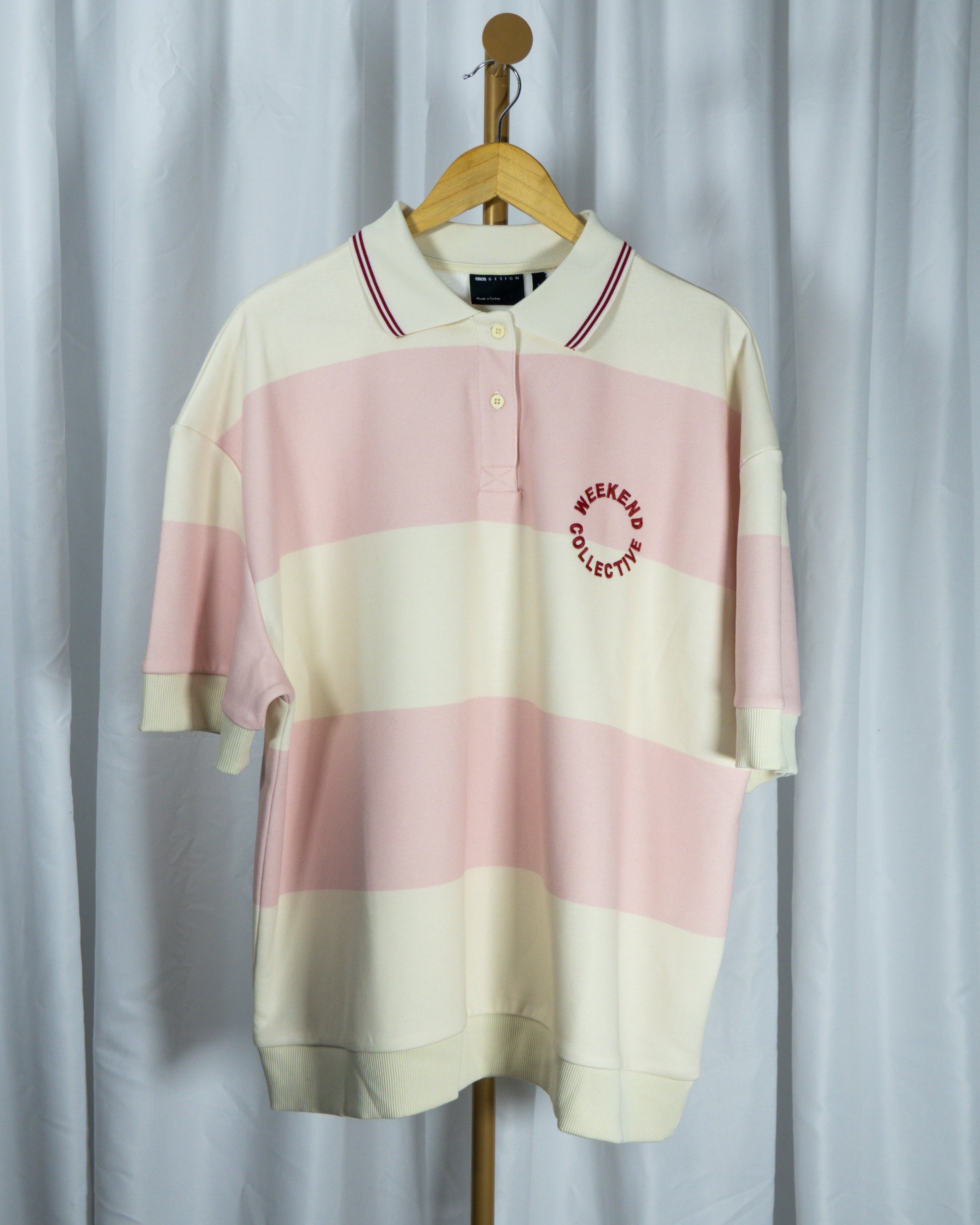 Polera Polo Oversized - Asos Design - La Reversa