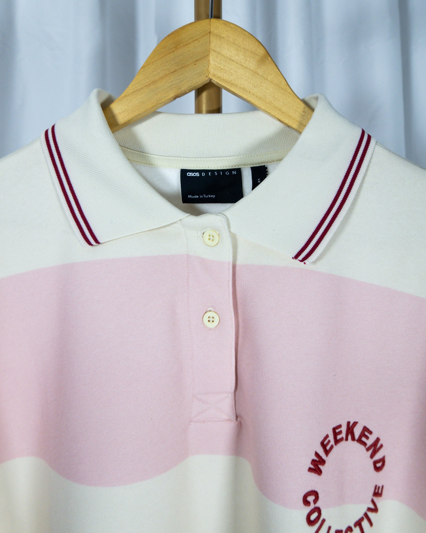 Polera Polo Oversized - Asos Design - La Reversa