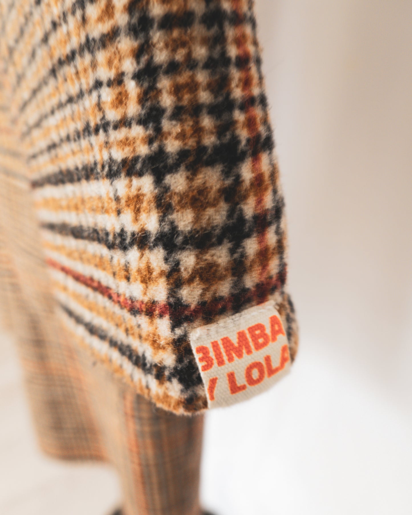 Abrigo a Cuadros - Bimba y Lola