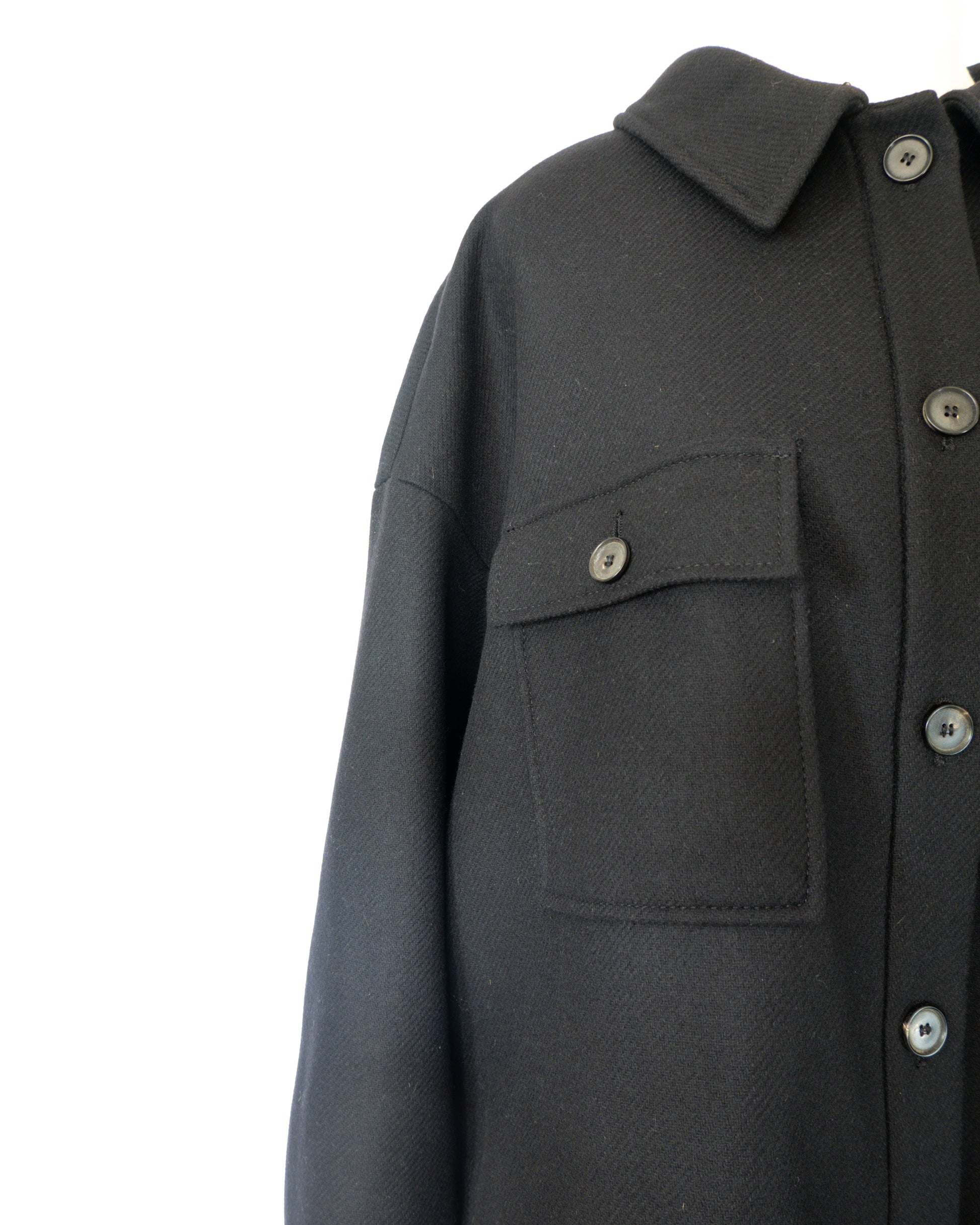 Abrigo Manteco Overshirt - Zara