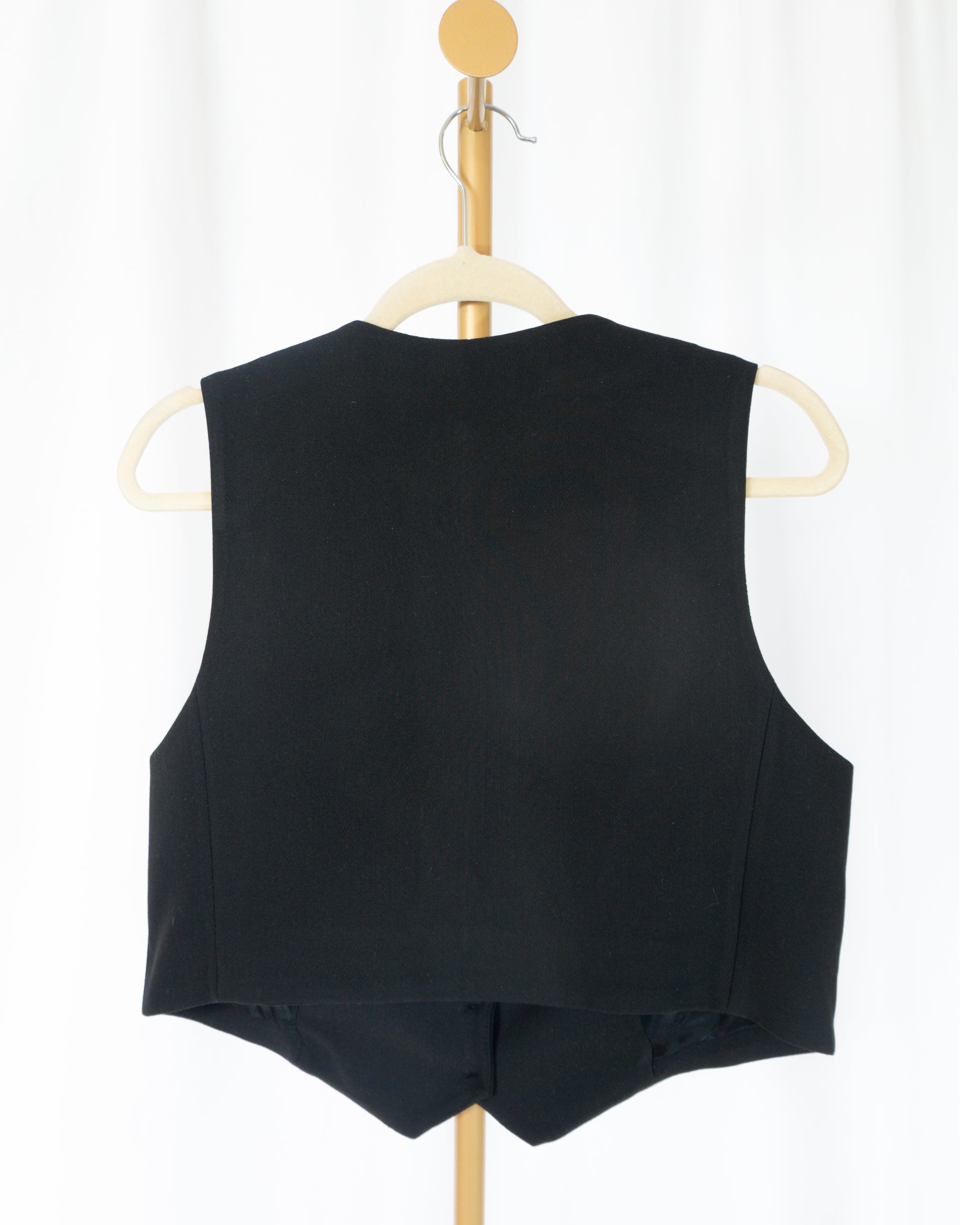 Chaleco de vestir negro - Zara
