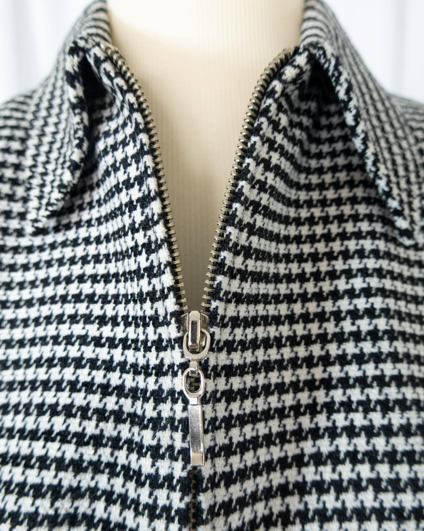 Blazer Cropped Pied de Poule - Emanuel Ungaro