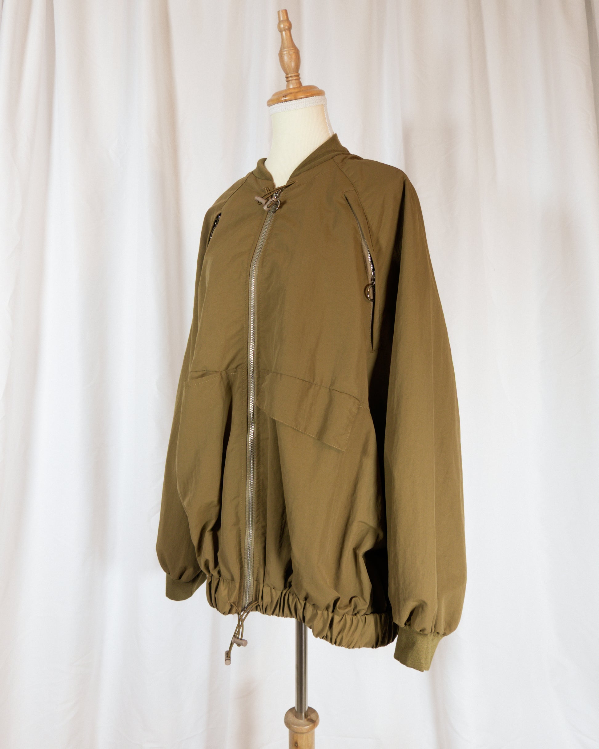Chaqueta bomber verde oliva - Missguided