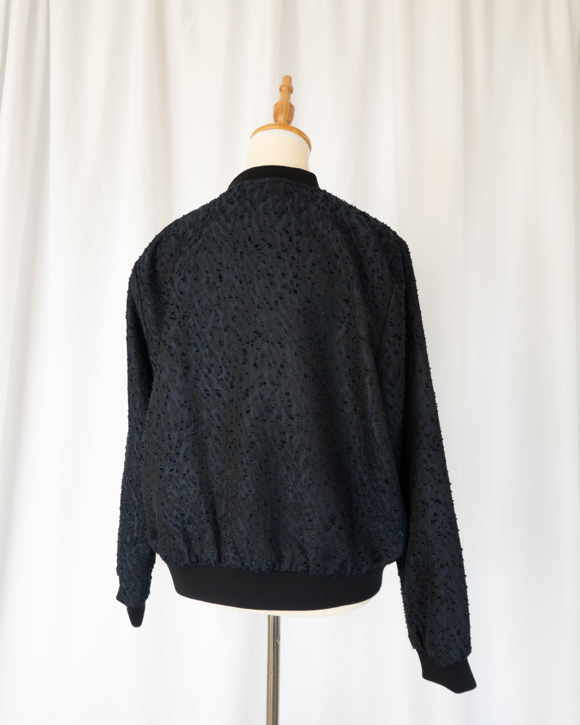 Chaqueta Texturizada Azul Noche - H&M
