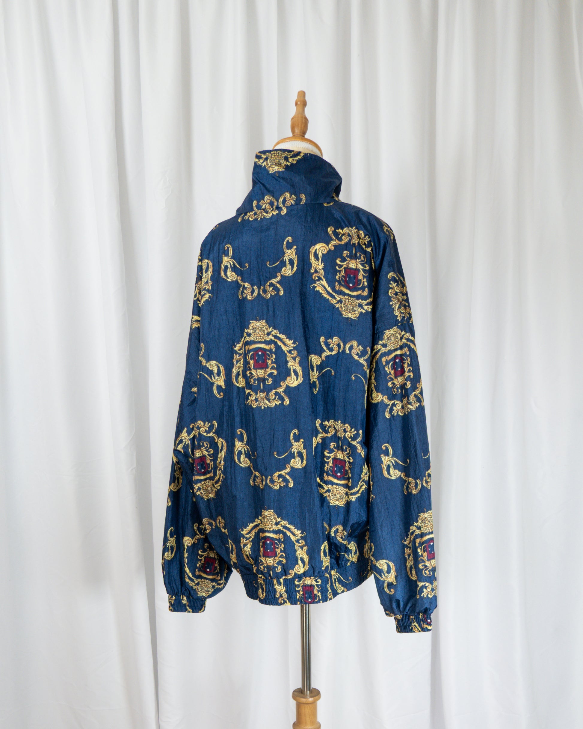 Chaqueta Estampado Barroco Azul - Slade