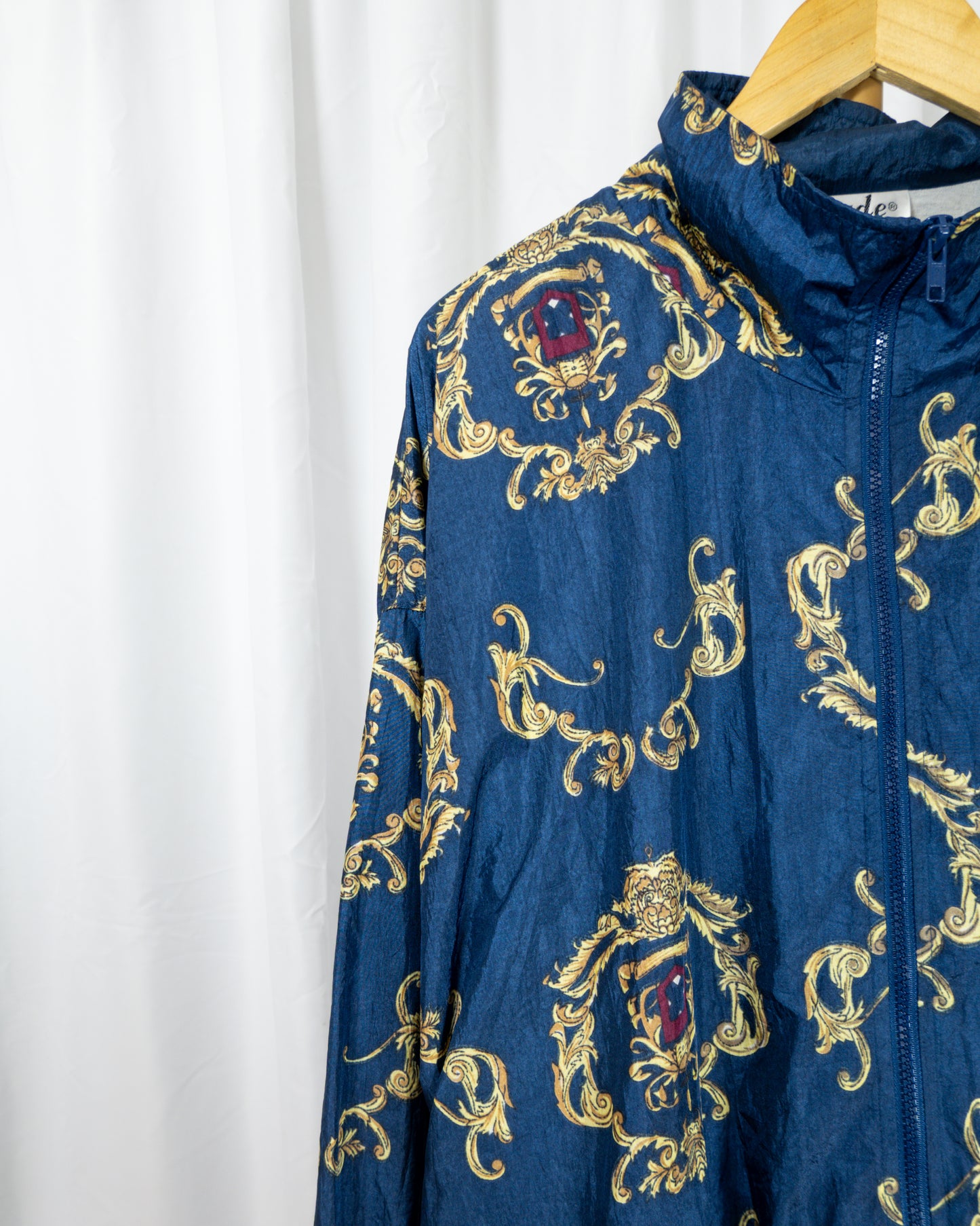 Chaqueta Estampado Barroco Azul - Slade