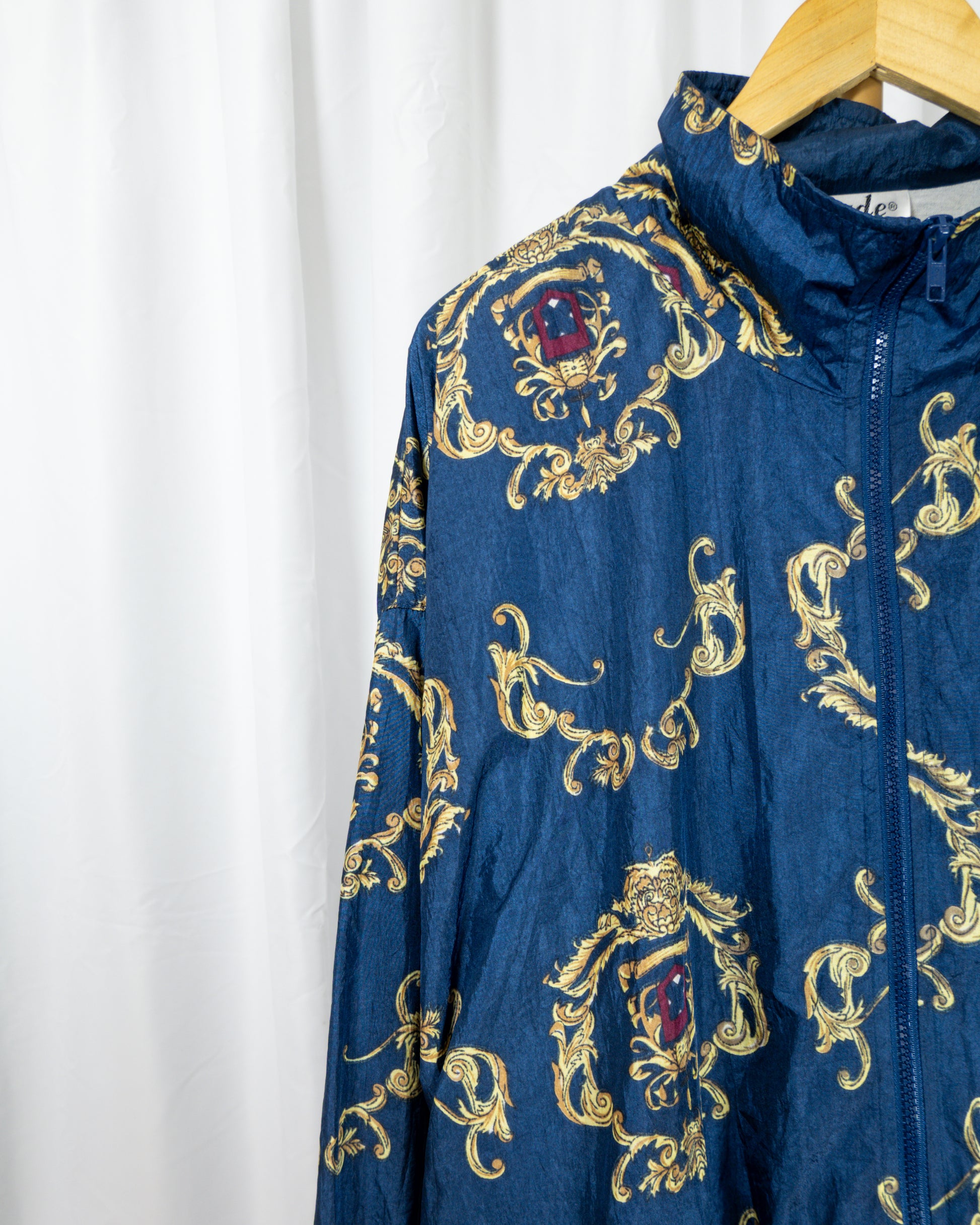 Chaqueta Estampado Barroco Azul - Slade