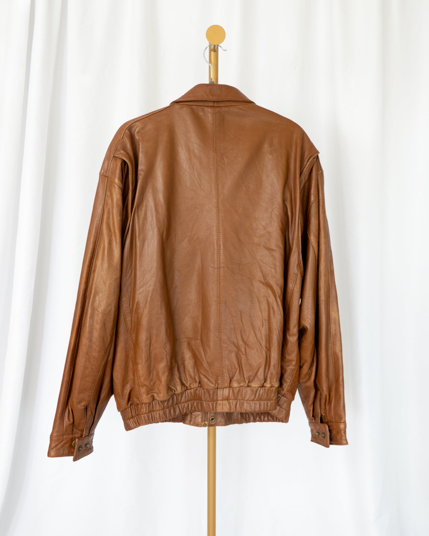 Chaqueta Cuero Sintético Café - Pierre Cardin