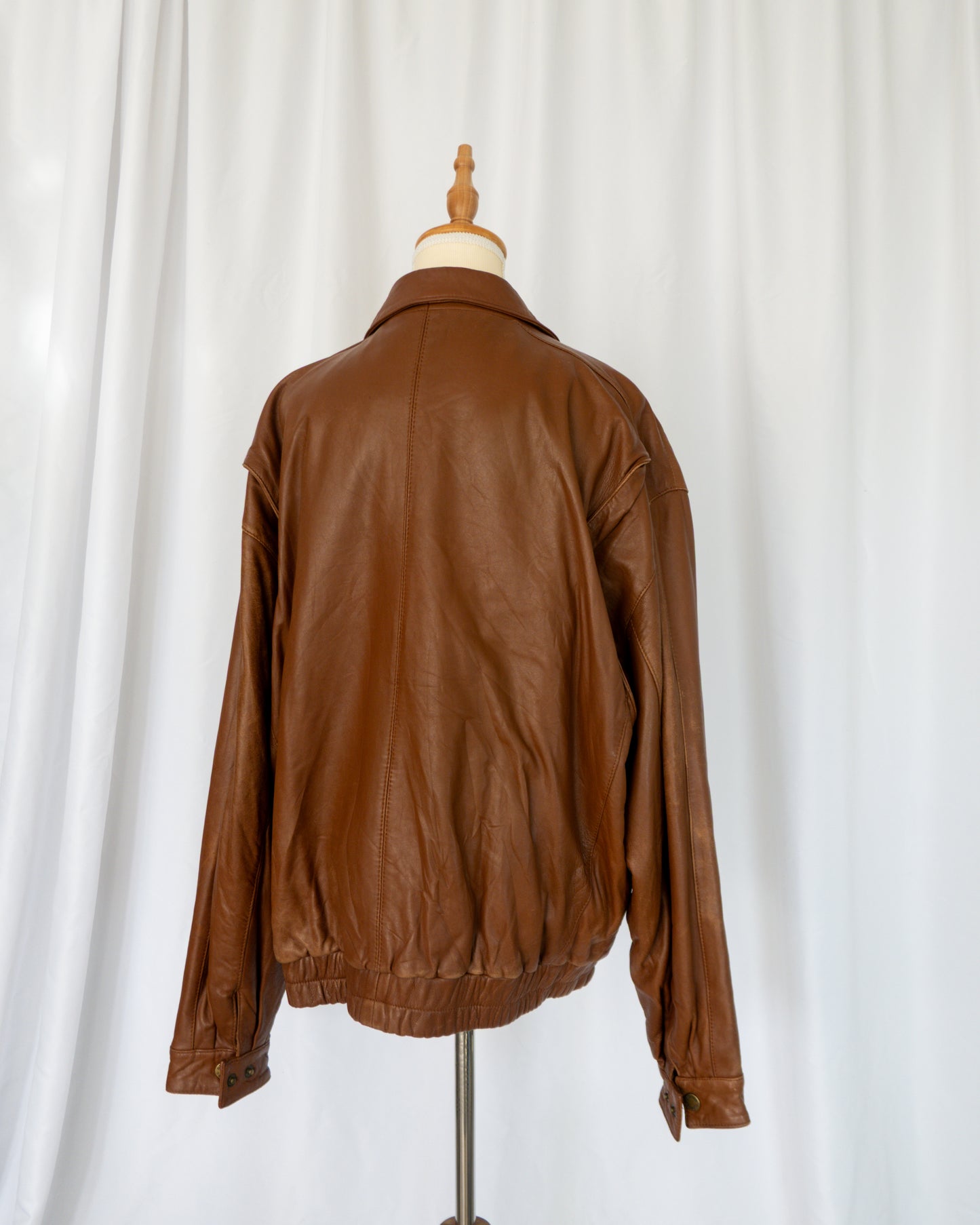 Chaqueta Cuero Sintético Café - Pierre Cardin