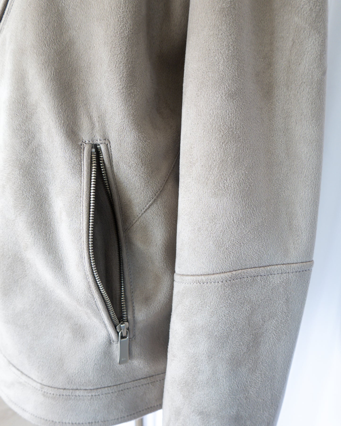 Chaqueta Faux Suede Biker – Zara