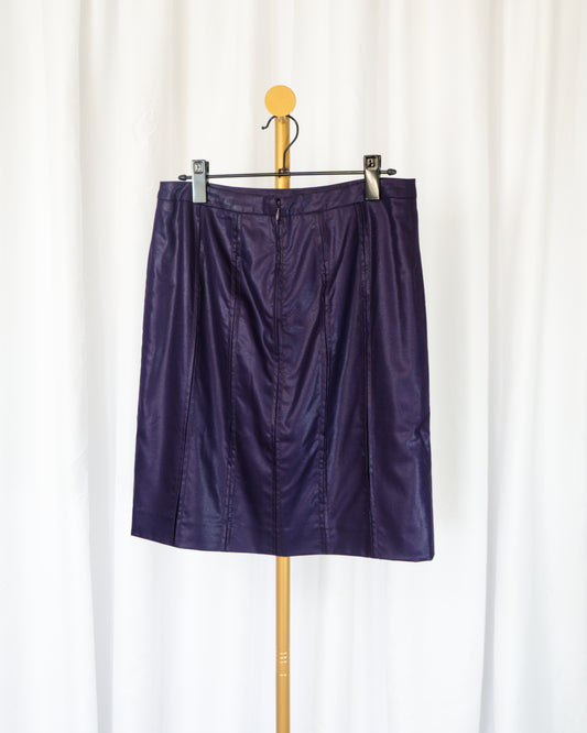 Falda Lápiz Violeta Profundo - Etro Milano