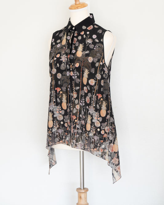 Blusa Seda Print - Versus Versace