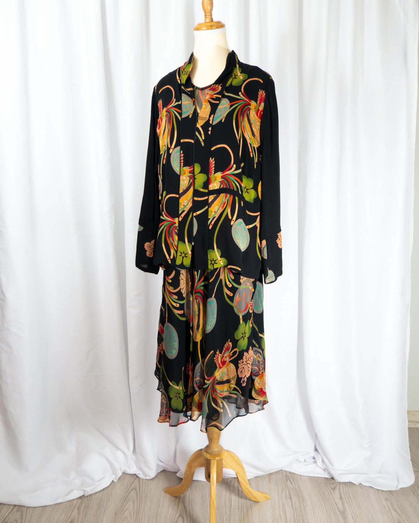 Set Vestido & Chaqueta Estampado – Harari
