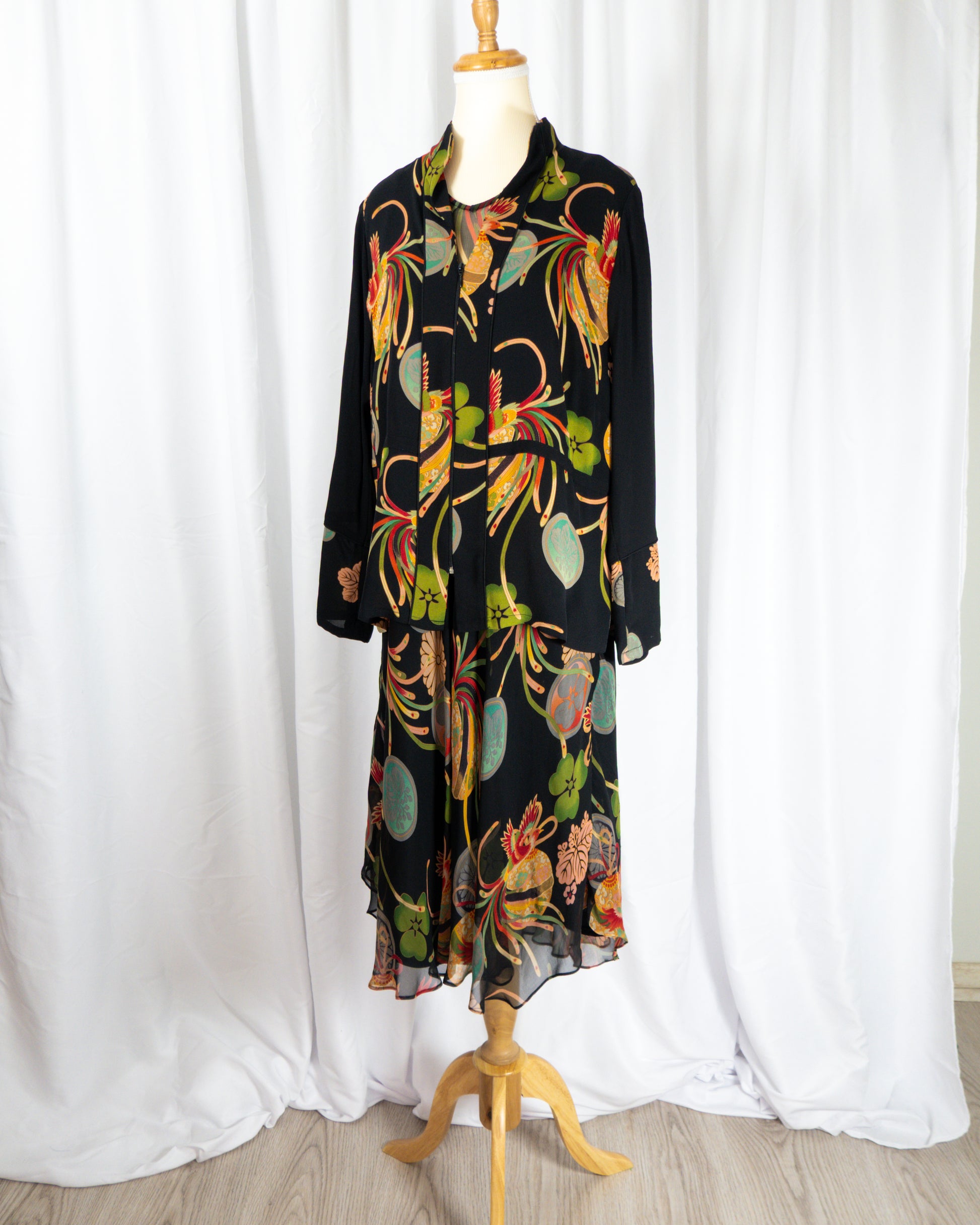 Set Vestido & Chaqueta Estampado – Harari