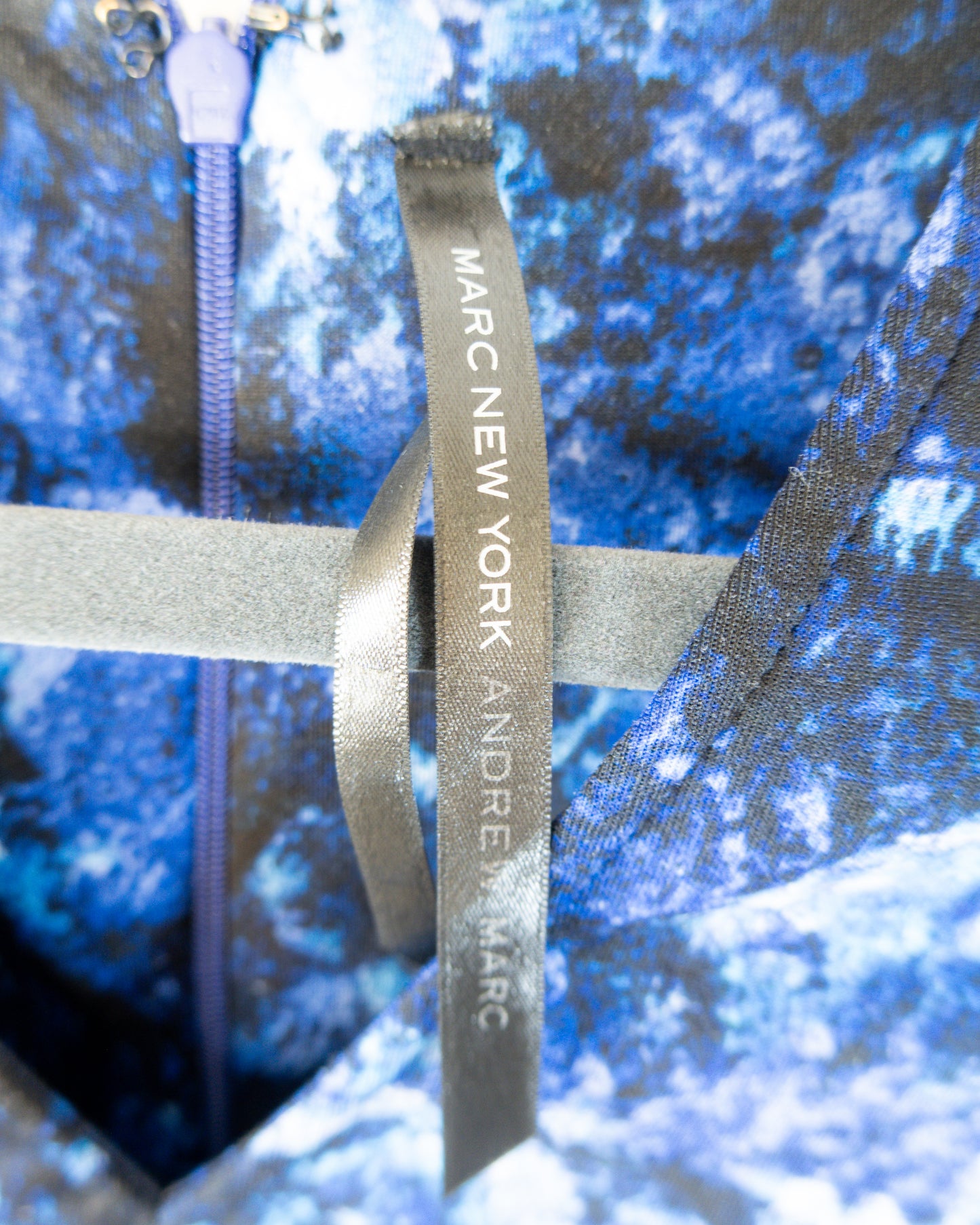 Vestido Estampado Azul - Marc New York