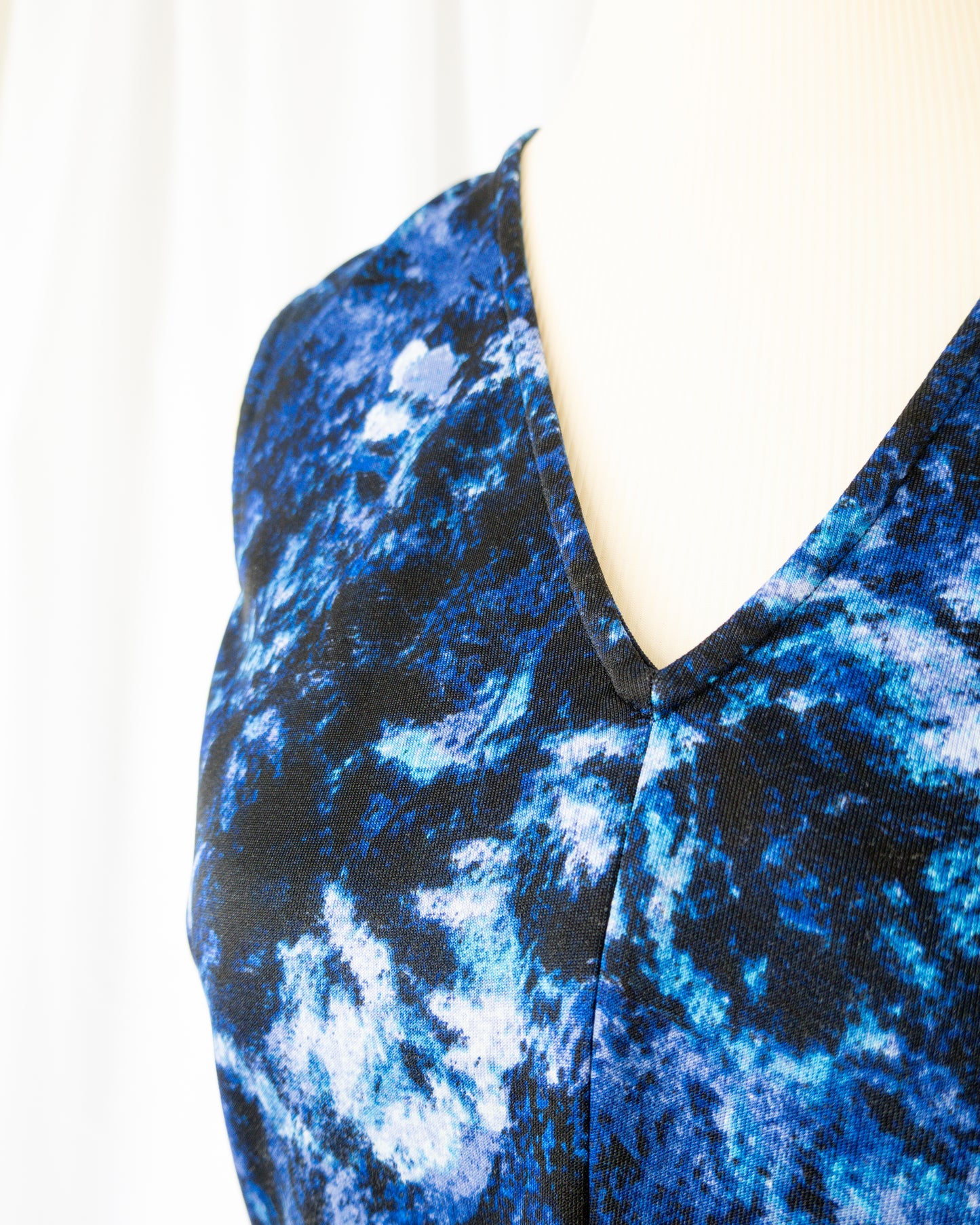 Vestido Estampado Azul - Marc New York