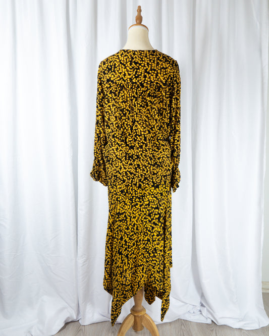 Set Floral Black & Honey - Ganni