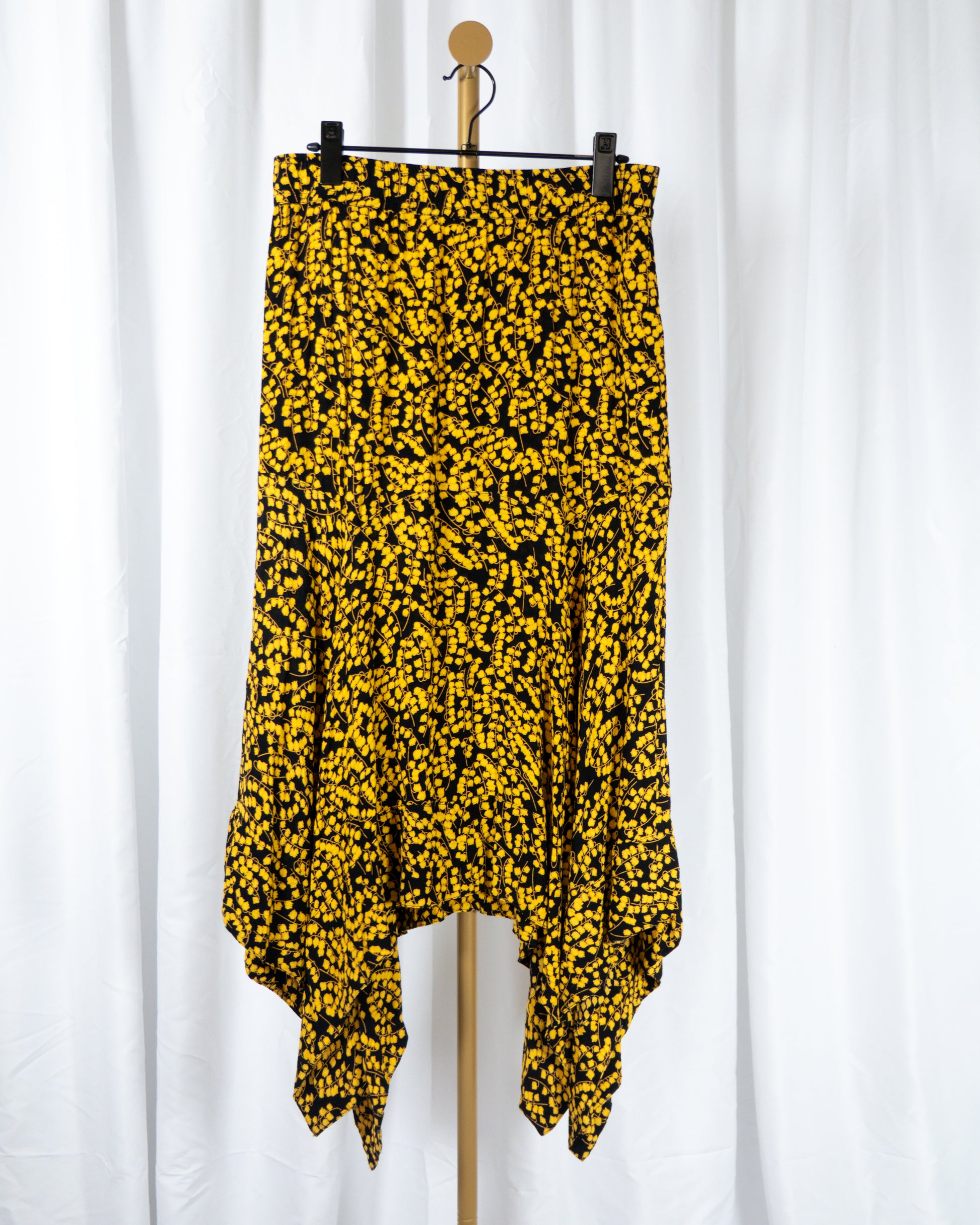 Set Floral Black & Honey - Ganni - La Reversa