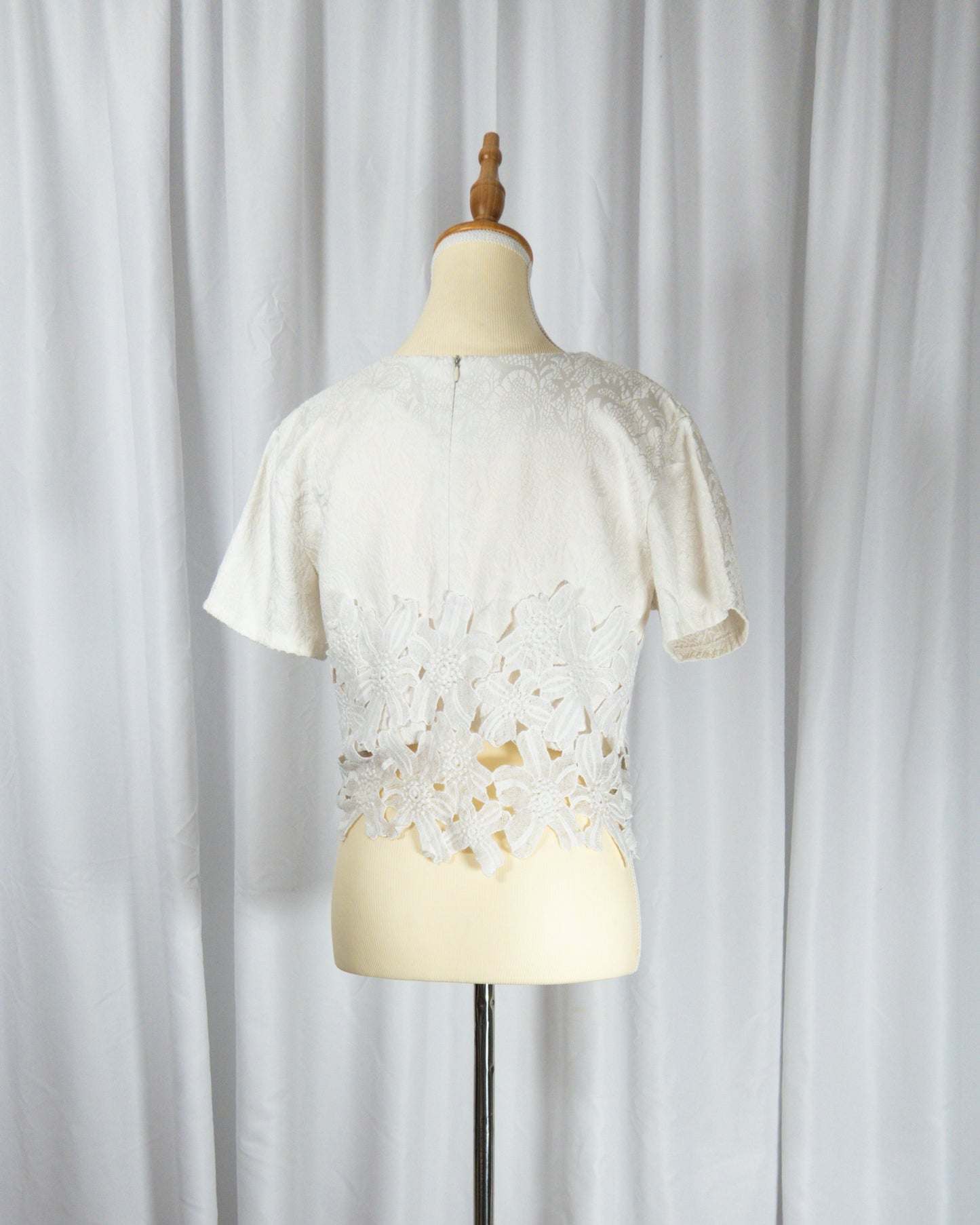 Top Crochet Floral - La Reversa