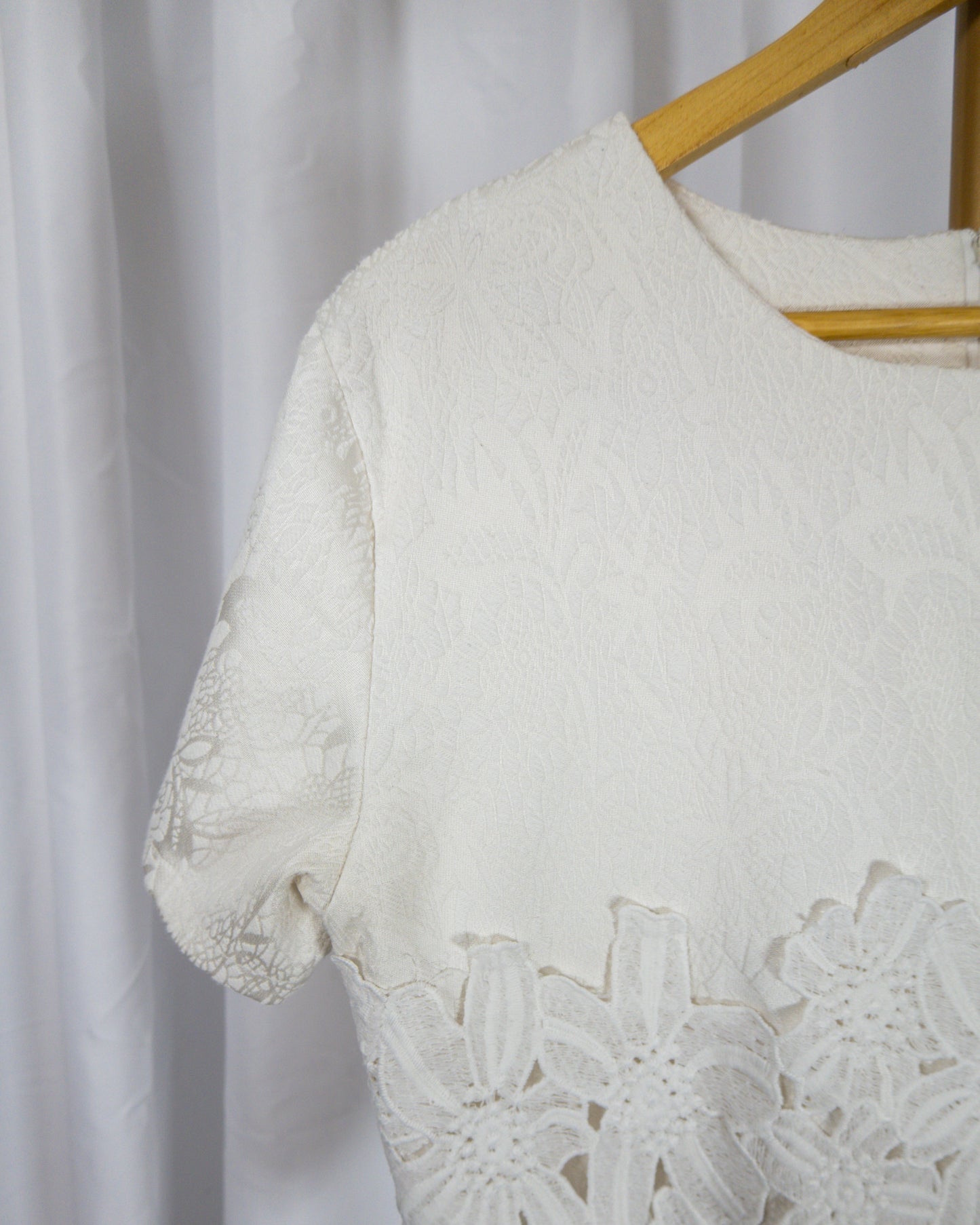 Top Crochet Floral - La Reversa