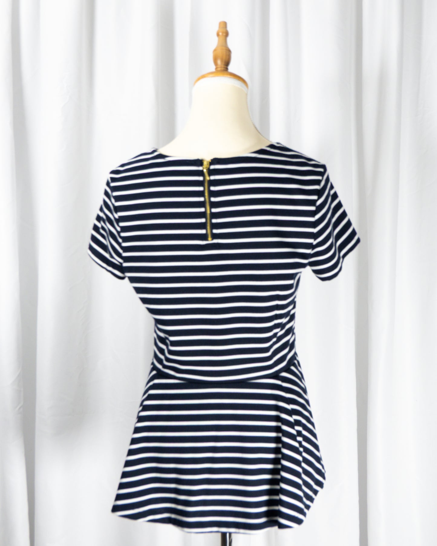 Top Navy Peplum- Esmara - La Reversa