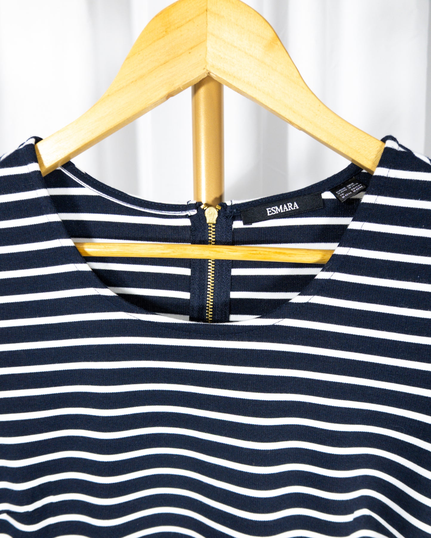Top Navy Peplum- Esmara - La Reversa