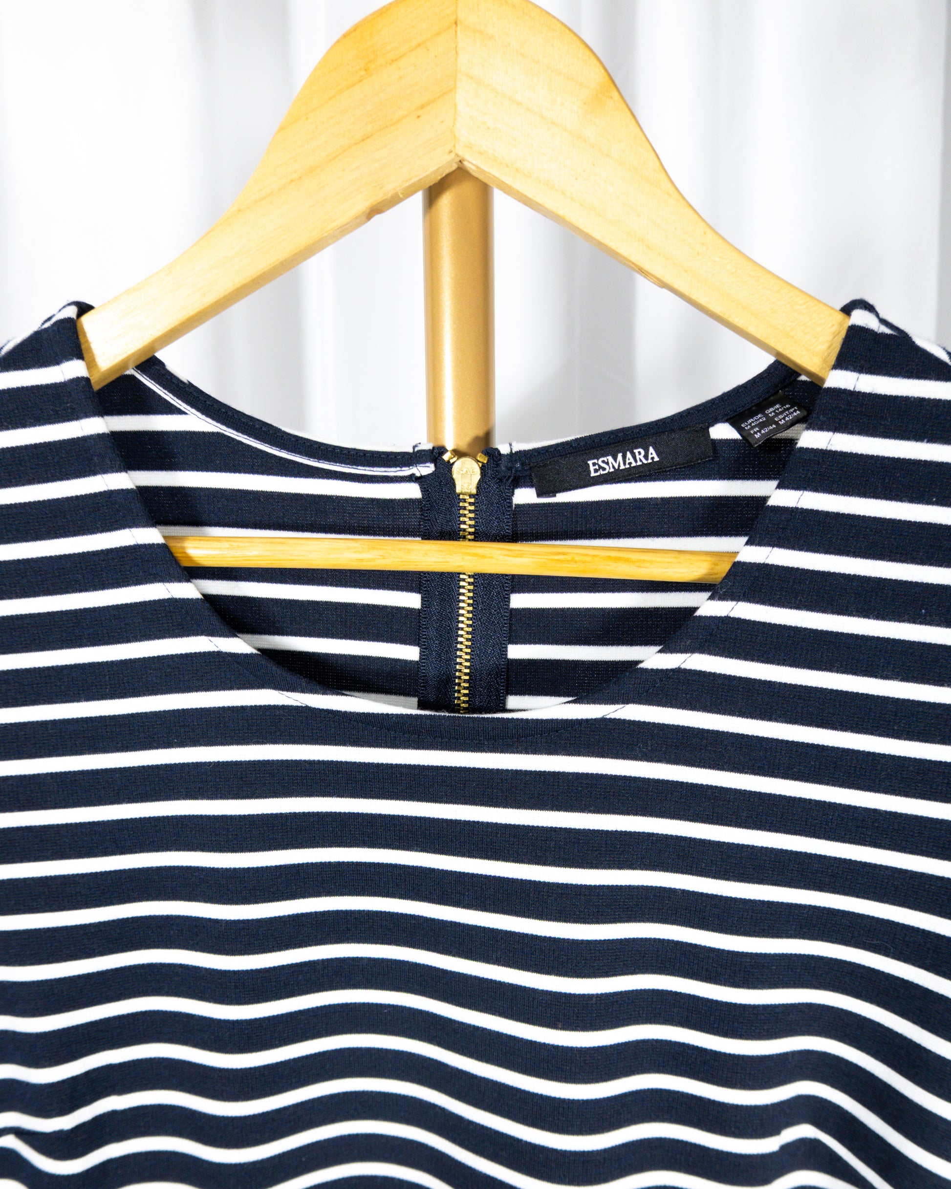 Top Navy Peplum- Esmara - La Reversa