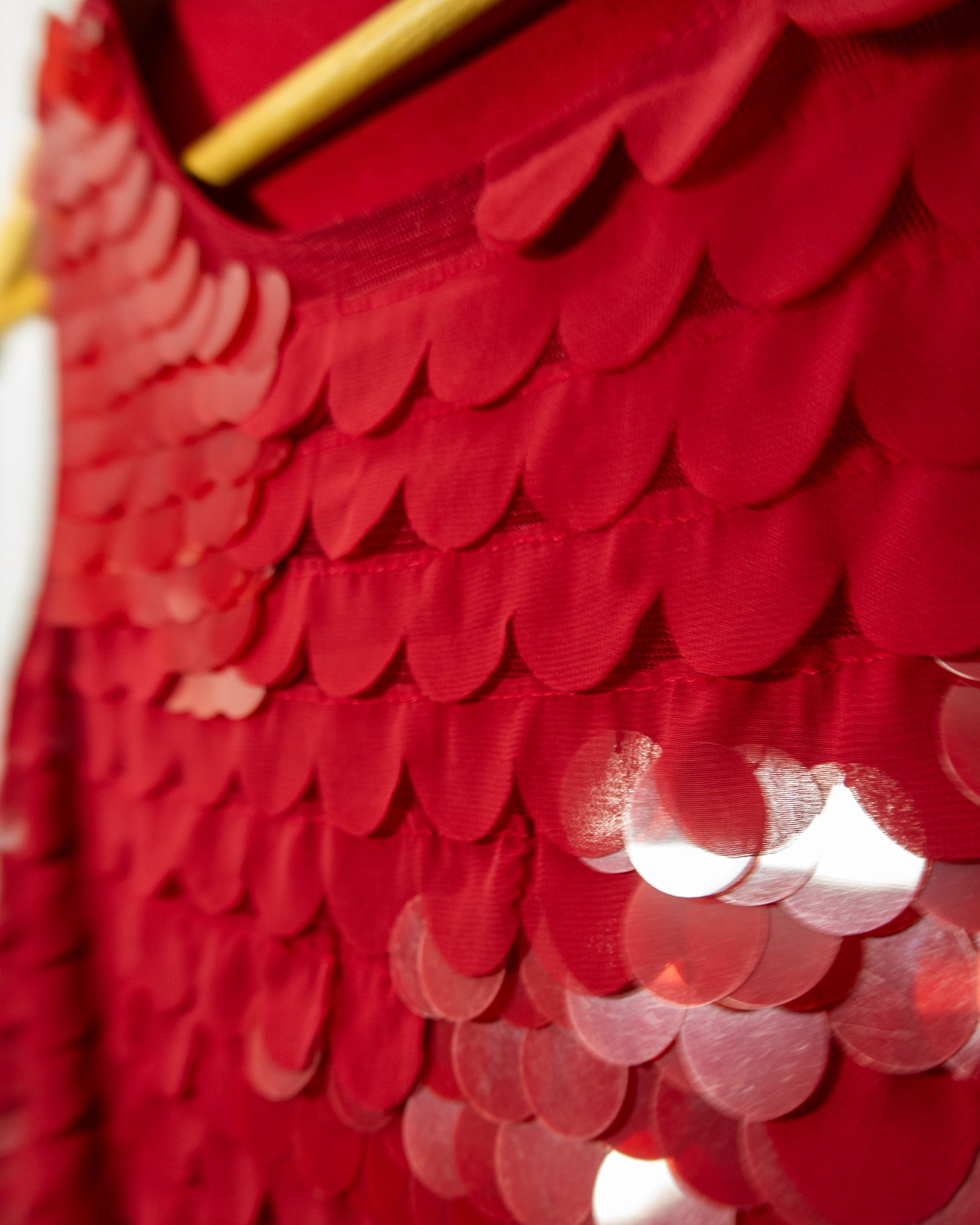 Top Rojo Lentejuelas - Sisley - La Reversa