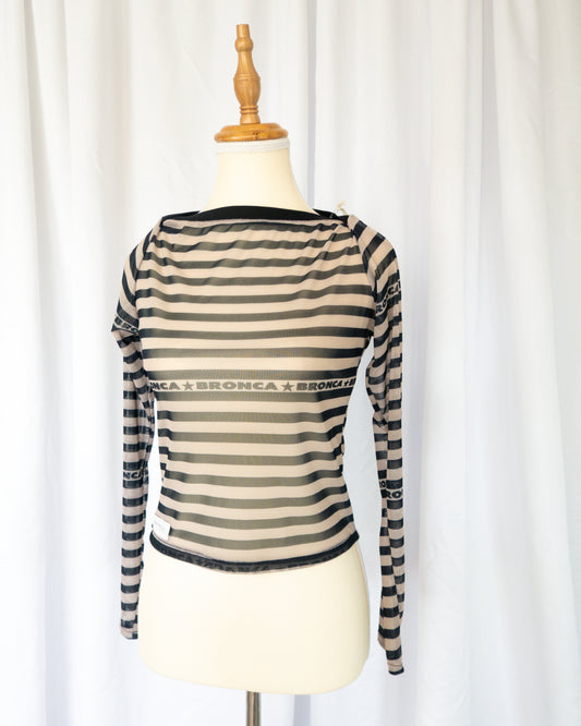 Top Striped Mesh - Bronca - La Reversa
