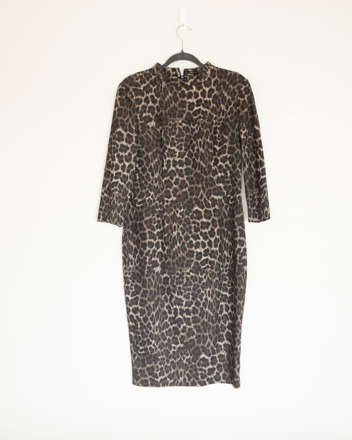 Vestido Animal Print Estructurado - Guess - La Reversa