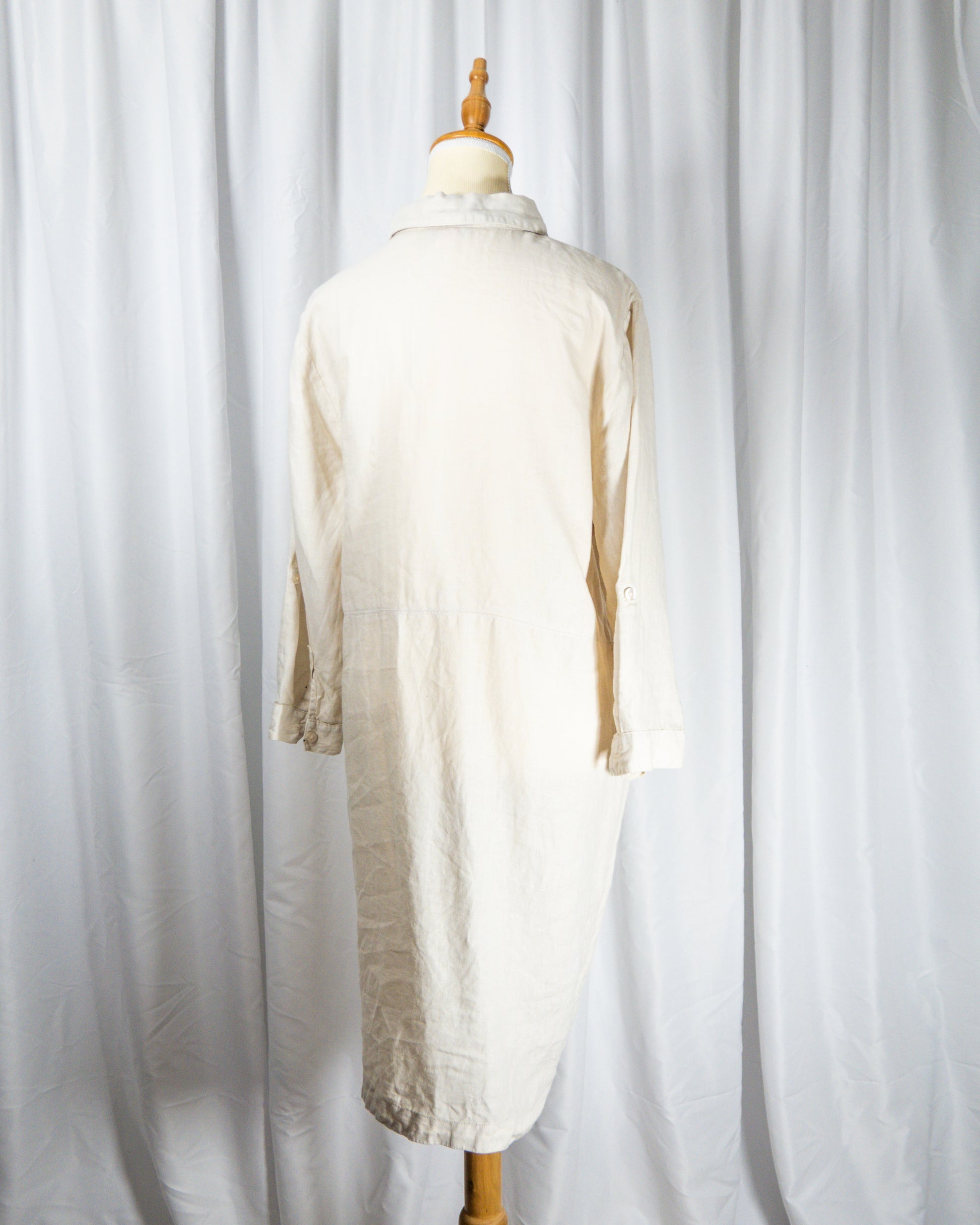 Vestido Camisero de Lino - Street One - La Reversa