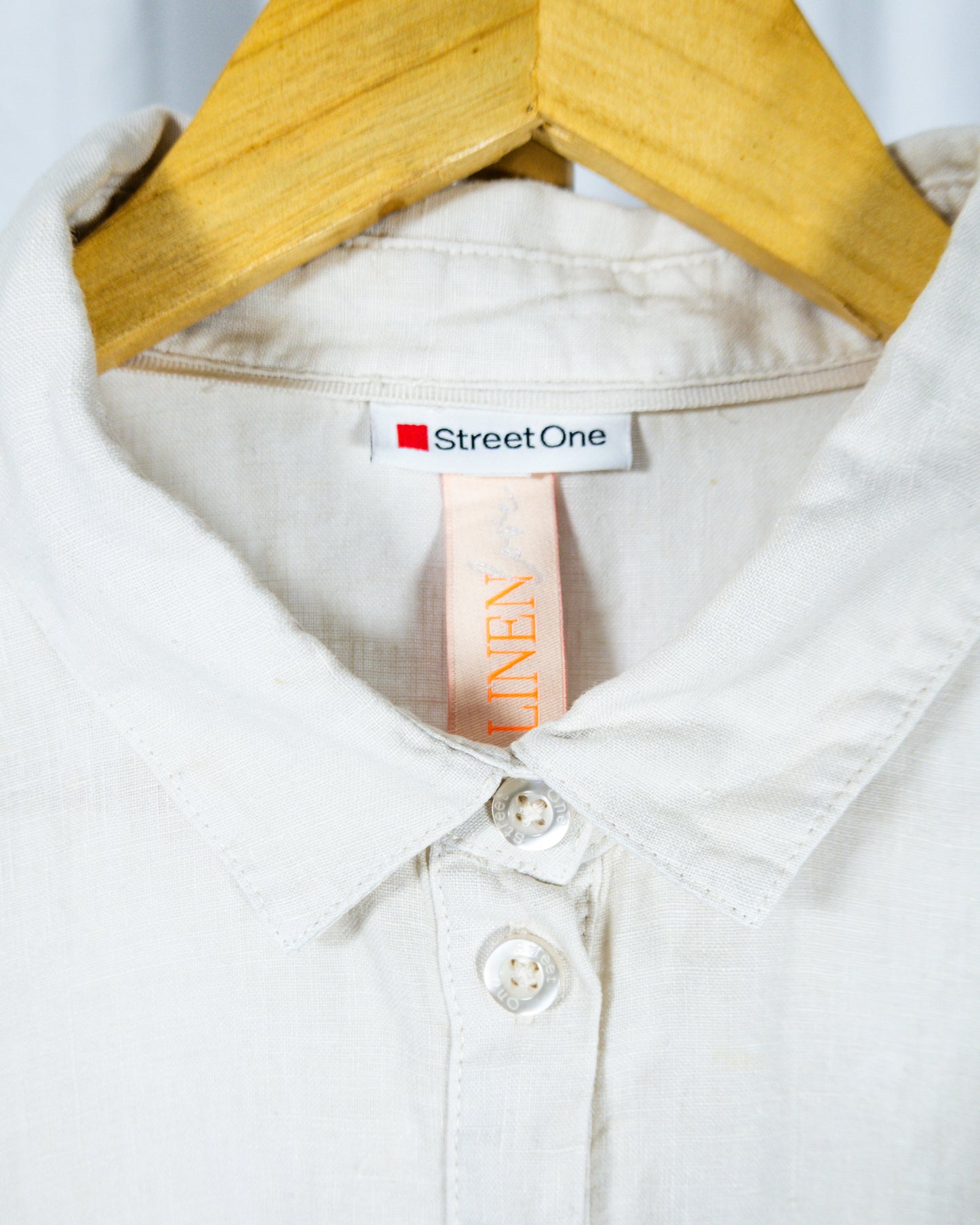 Vestido Camisero de Lino - Street One - La Reversa