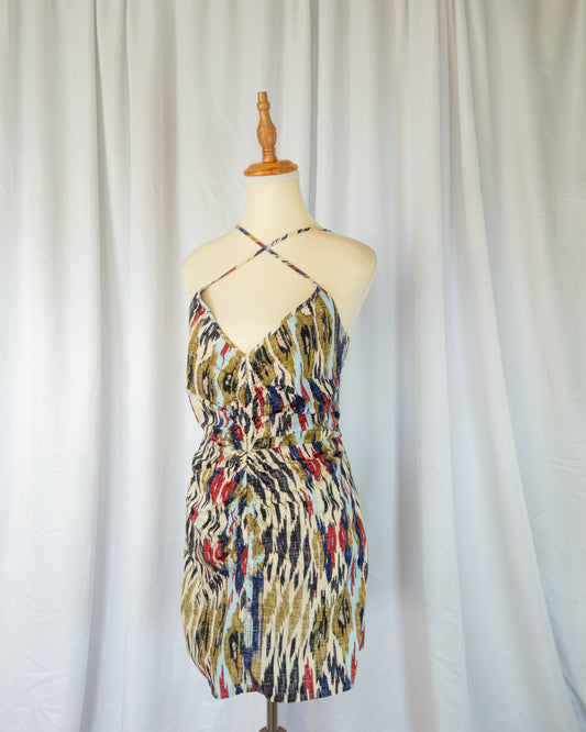 Vestido Drapeado - Maria Cher - La Reversa