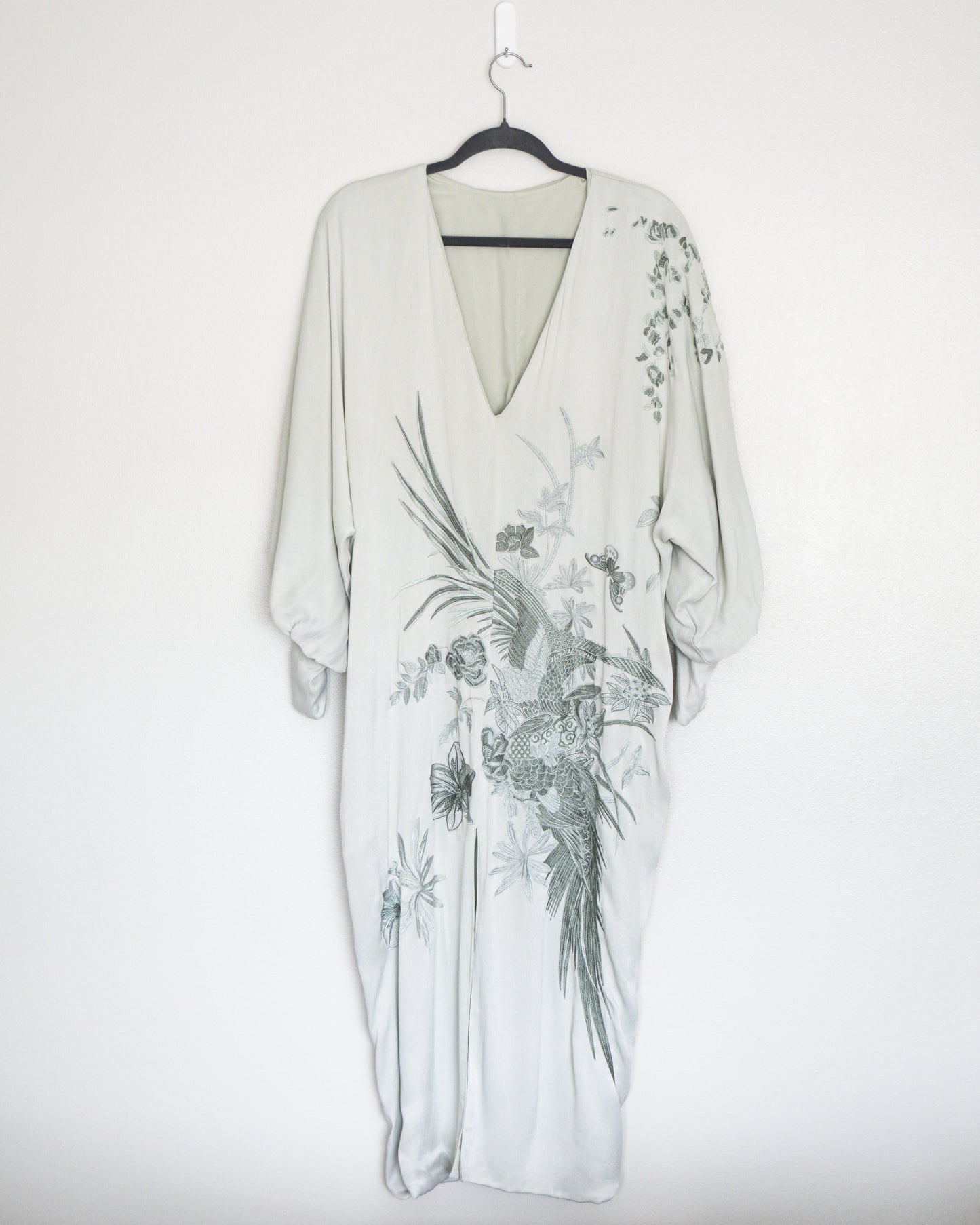 Vestido Envolvente en tono Soft Green - Asos Design - La Reversa