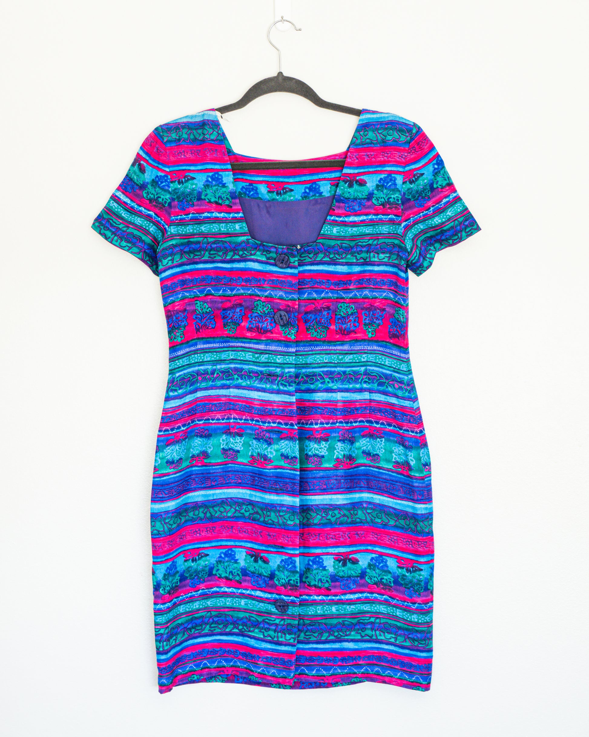 Vestido Estampado Multicolor - Liz Claiborne - La Reversa
