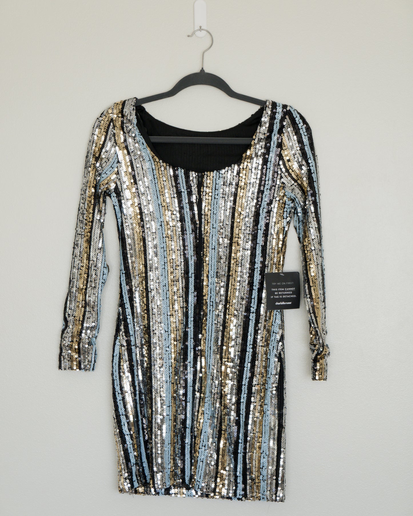 Vestido Lentejuelas - Charlotte Russe - La Reversa