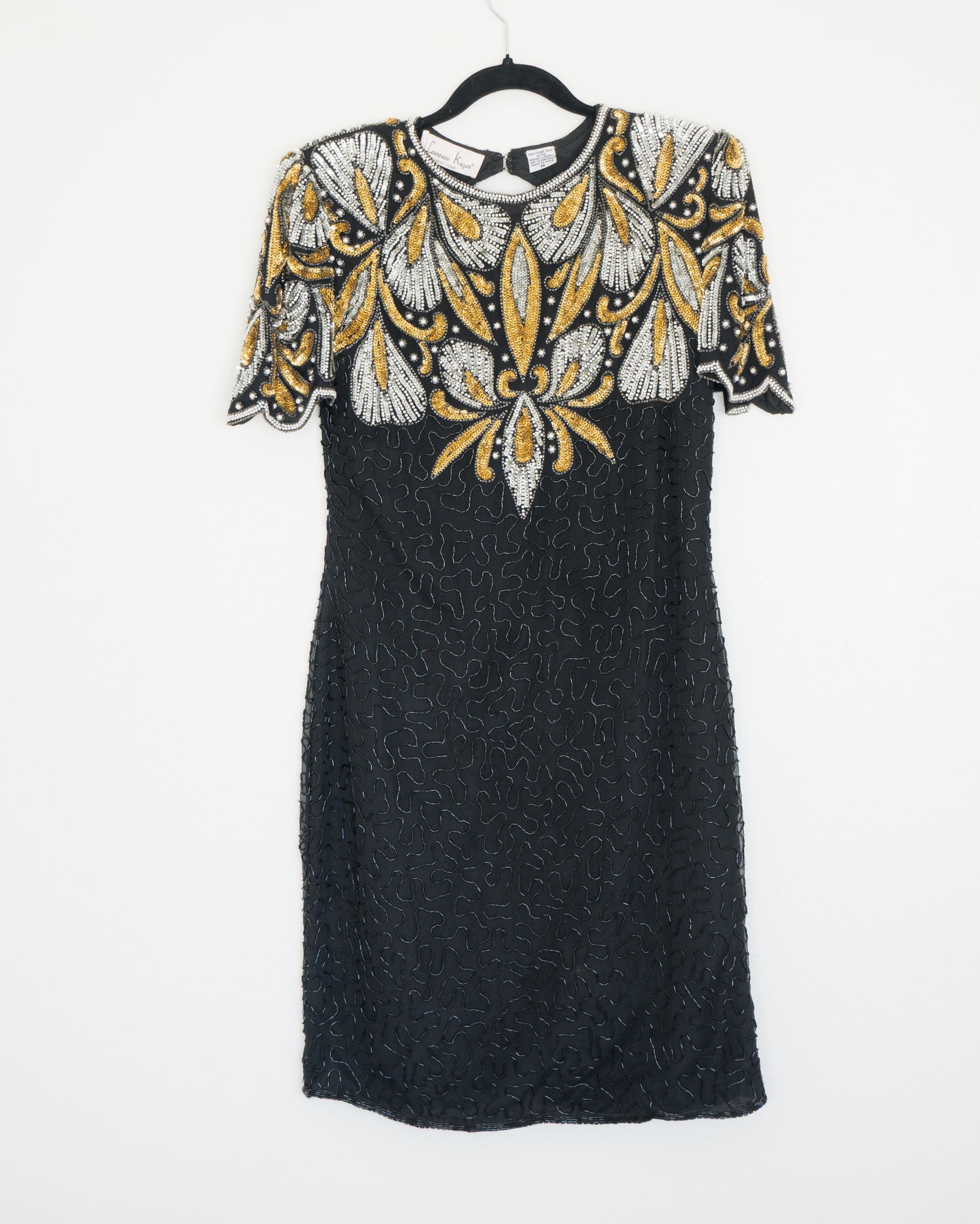 Vestido Lentejuelas - Laurence Kazar - La Reversa