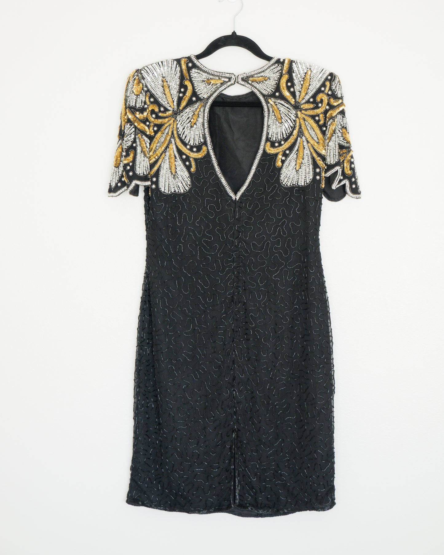 Vestido Lentejuelas - Laurence Kazar - La Reversa
