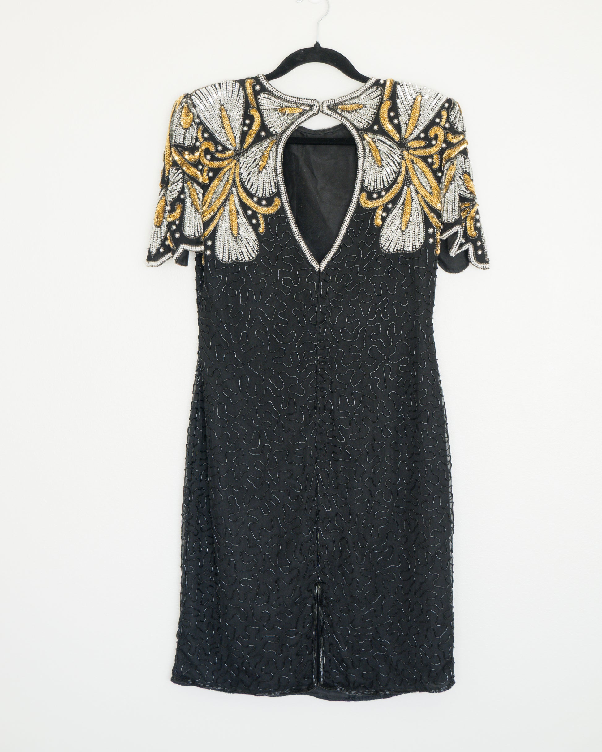 Vestido Lentejuelas - Laurence Kazar - La Reversa