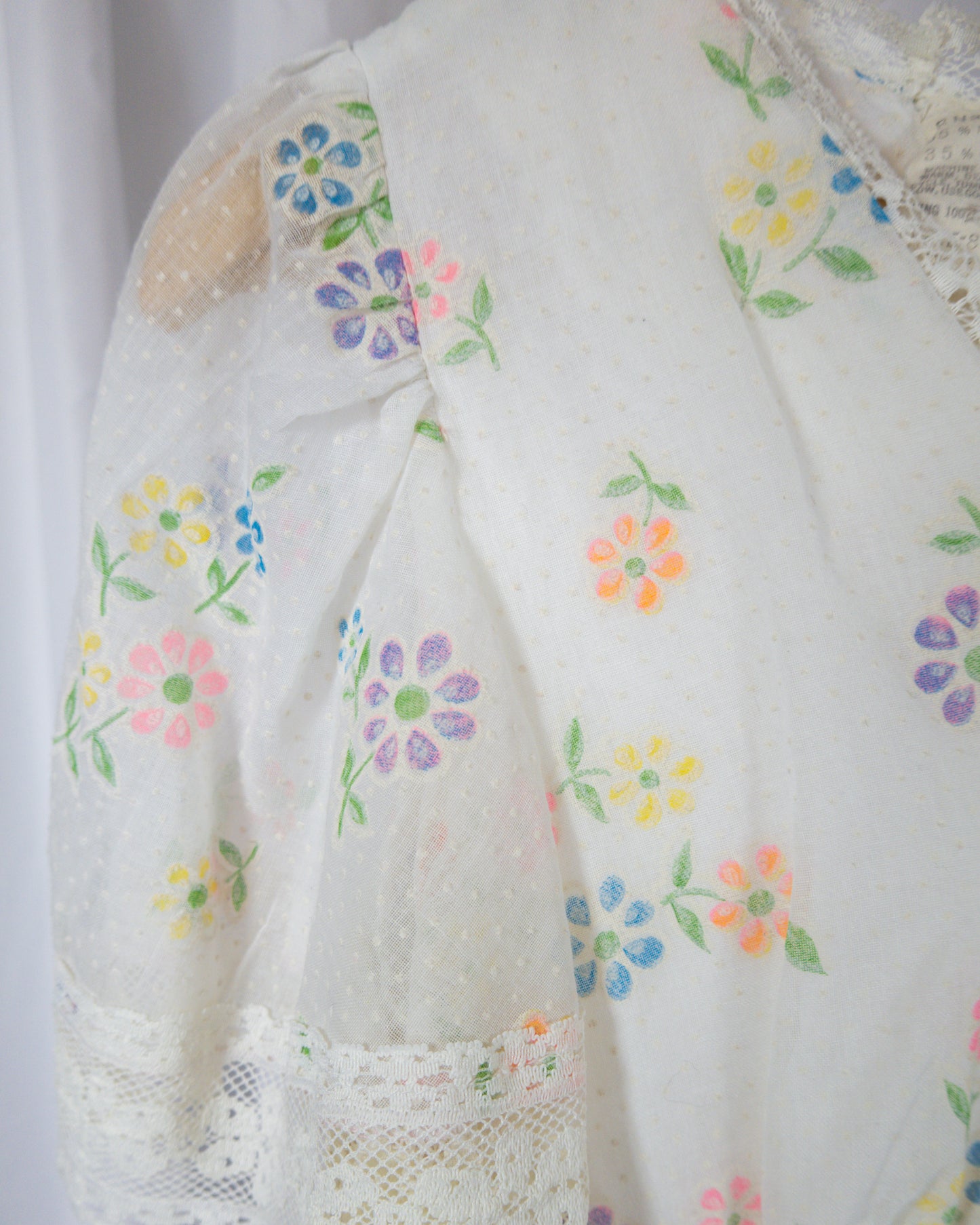Vestido Maxi Floral Sheer Pastel - La Reversa