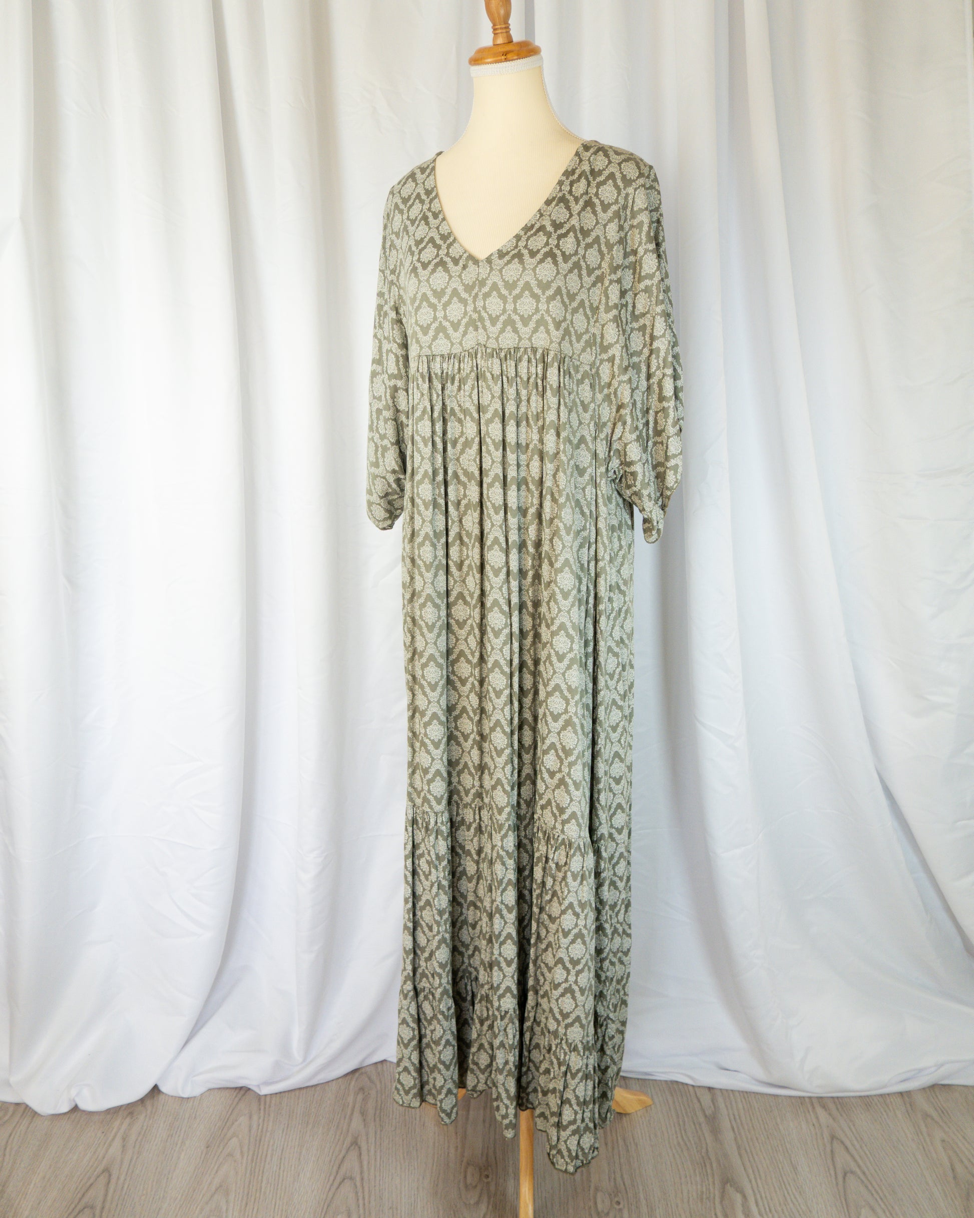 Vestido Maxi Italian Flow - La Reversa